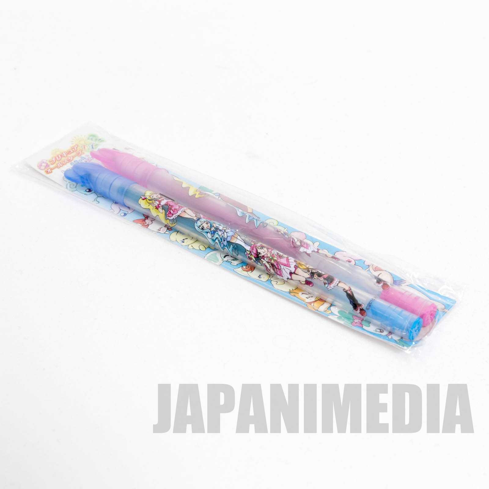 Pretty Cure All Stars Color Ballpoint Pen 2pc set JAPAN ANIME Japanimedia Store