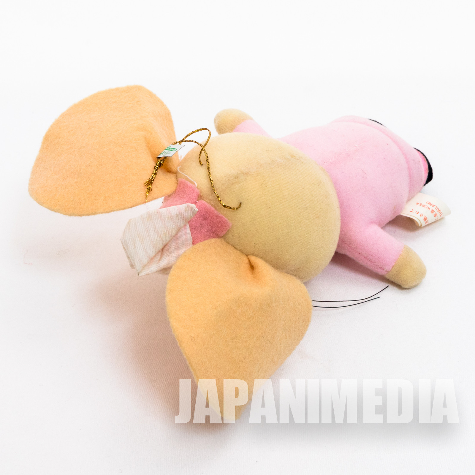 Topo Gigio 7" Plush Doll Pink JAPAN ANIME