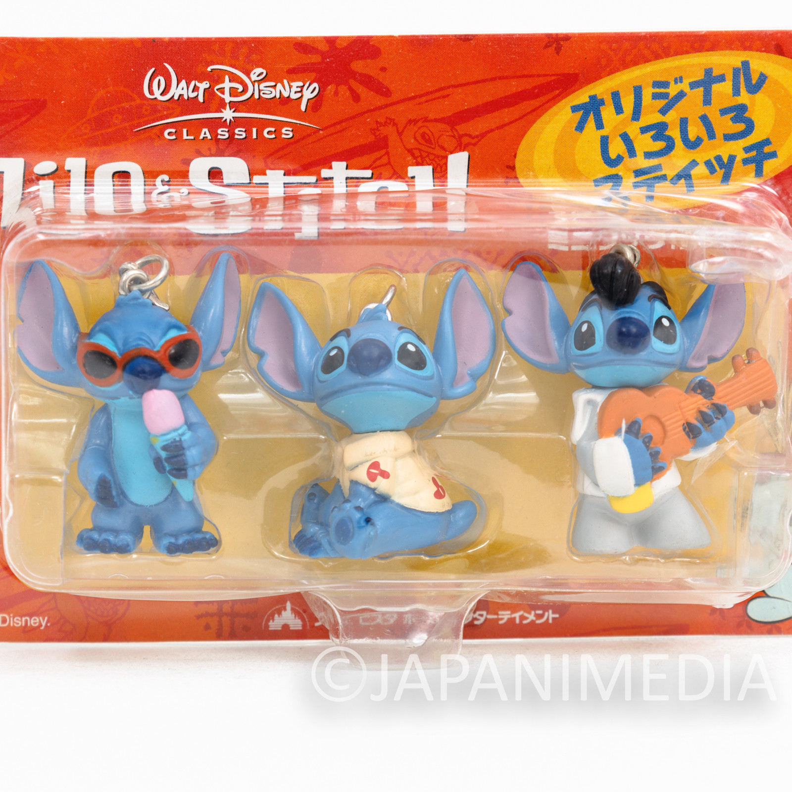 Disney Lilo & Stitch Figure Charm Set JAPAN ANIME