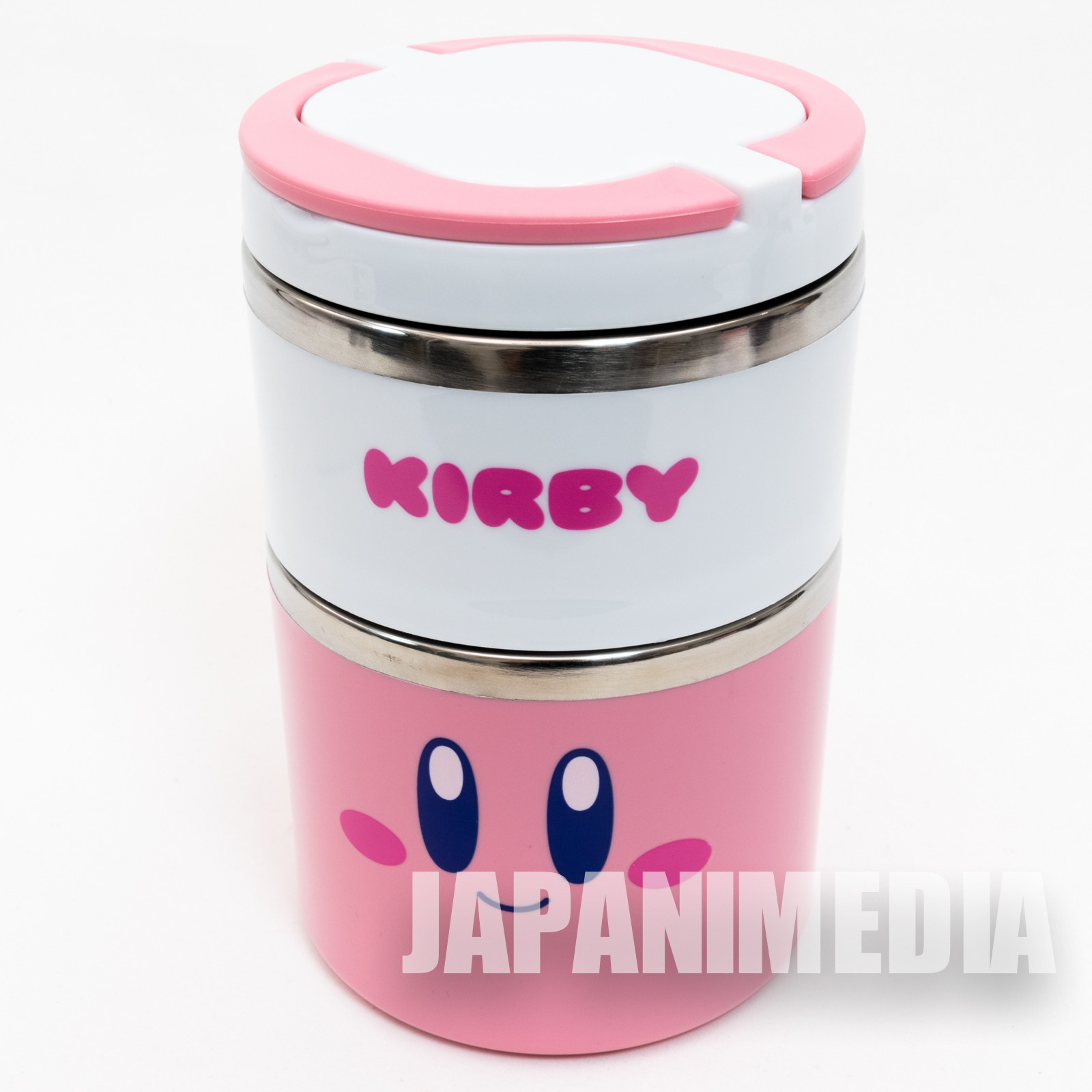 Kirby Super Star Stainless-Steel Two-Stage Lunch Box JAPAN GAME