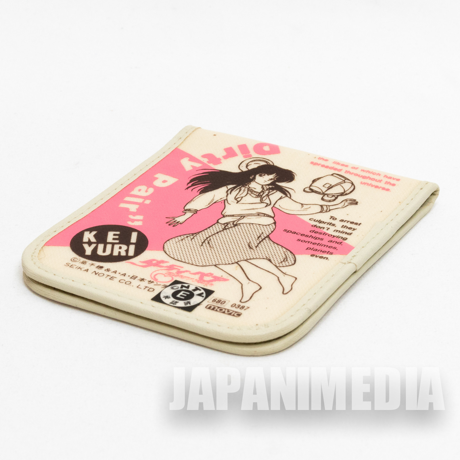 Dirty Pair Kei & Yuri Pass Card Case Holder JAPAN ANIME 2