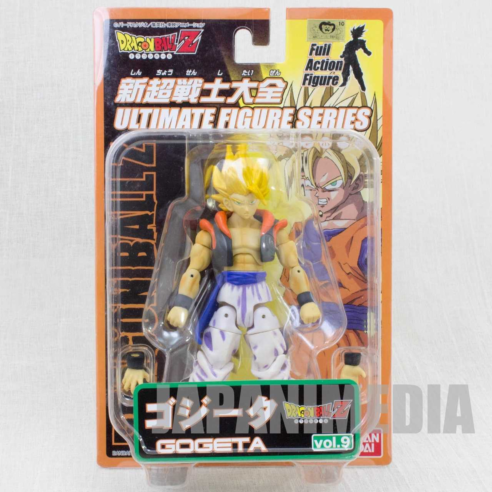 Dragon Ball Z S.S. Gogeta Ultimate Figure Full Action Bandai JAPAN ANIME MANGA Japanimedia Store FRONT Dragon Ball Z S.S. Gogeta Ultimate Figure Full Action Bandai JAPAN ANIME MANGA Japanimedia Store FRONT