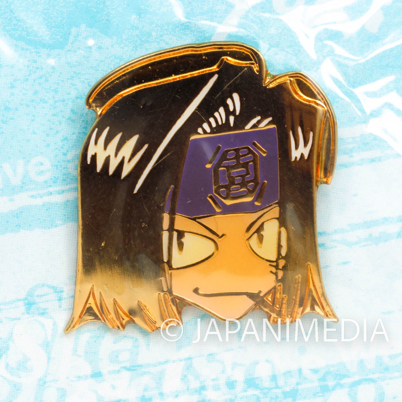 Gensomaden SAIYUKI Sha Gojyo Face Metal Pins JAPAN ANIME