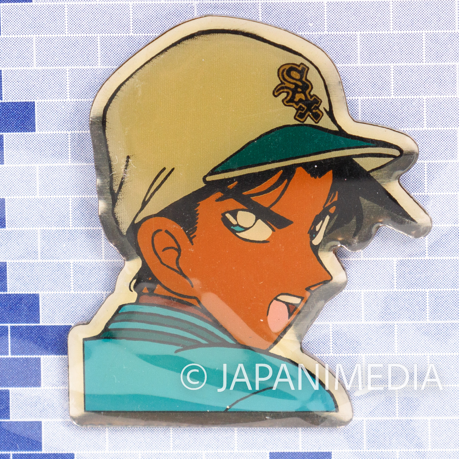 Case Closed Detective Conan Metal Pins 3pc Set #1 JAPAN ANIME