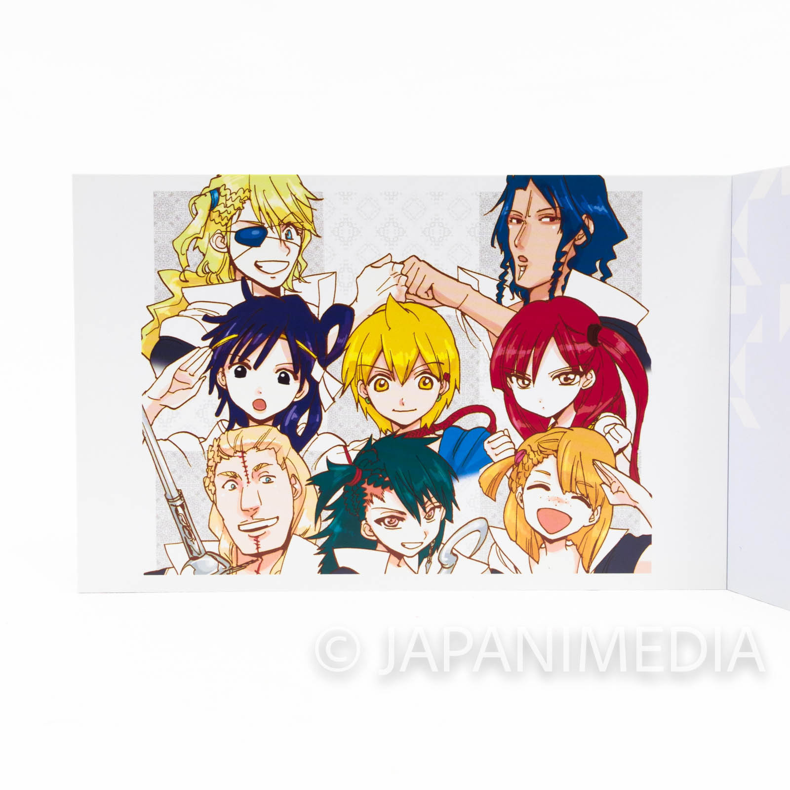 Magi The Labyrinth of Magic Postcards Book JAPAN