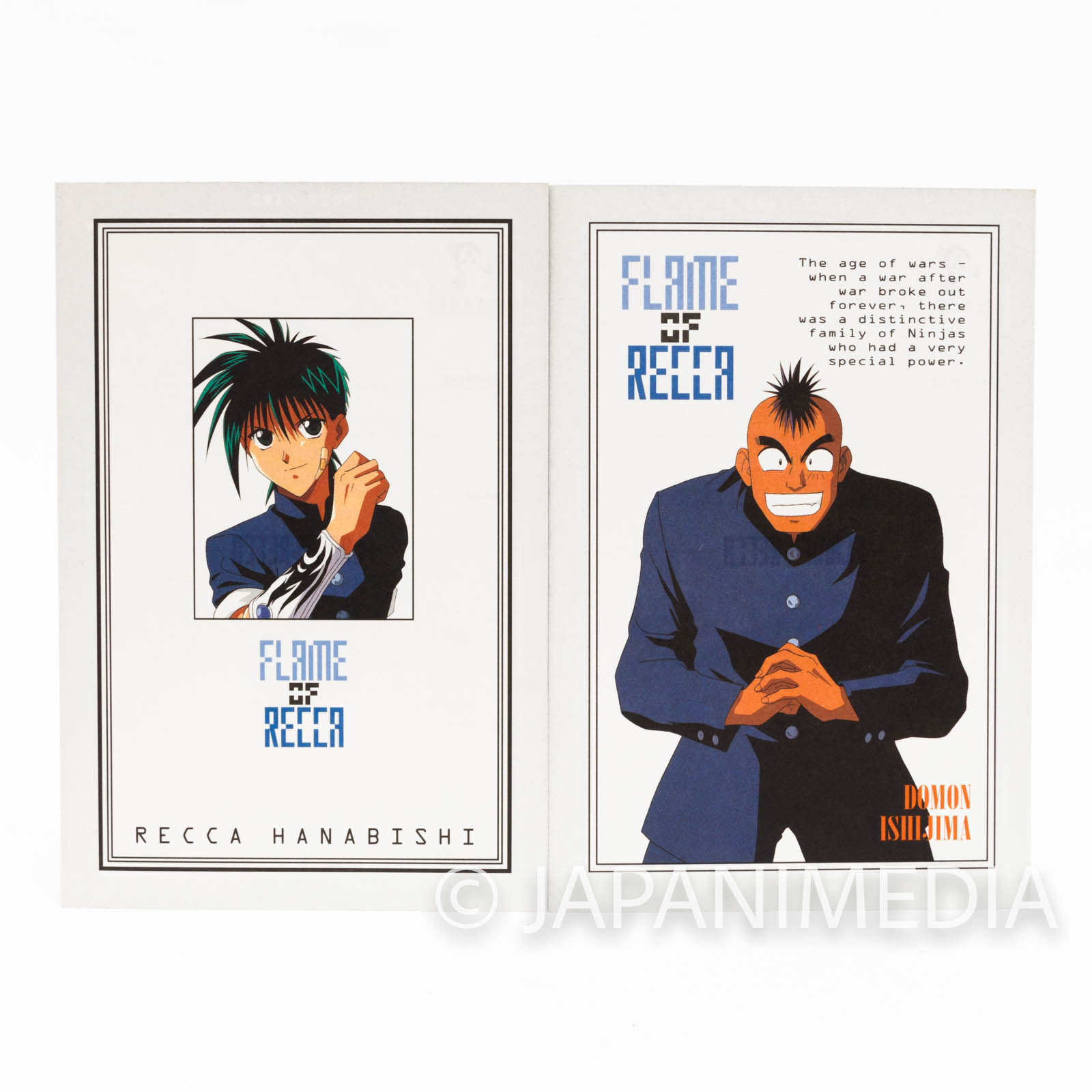 Flame of Recca Postcard 9pc set JAPAN ANIME - Japanimedia Store