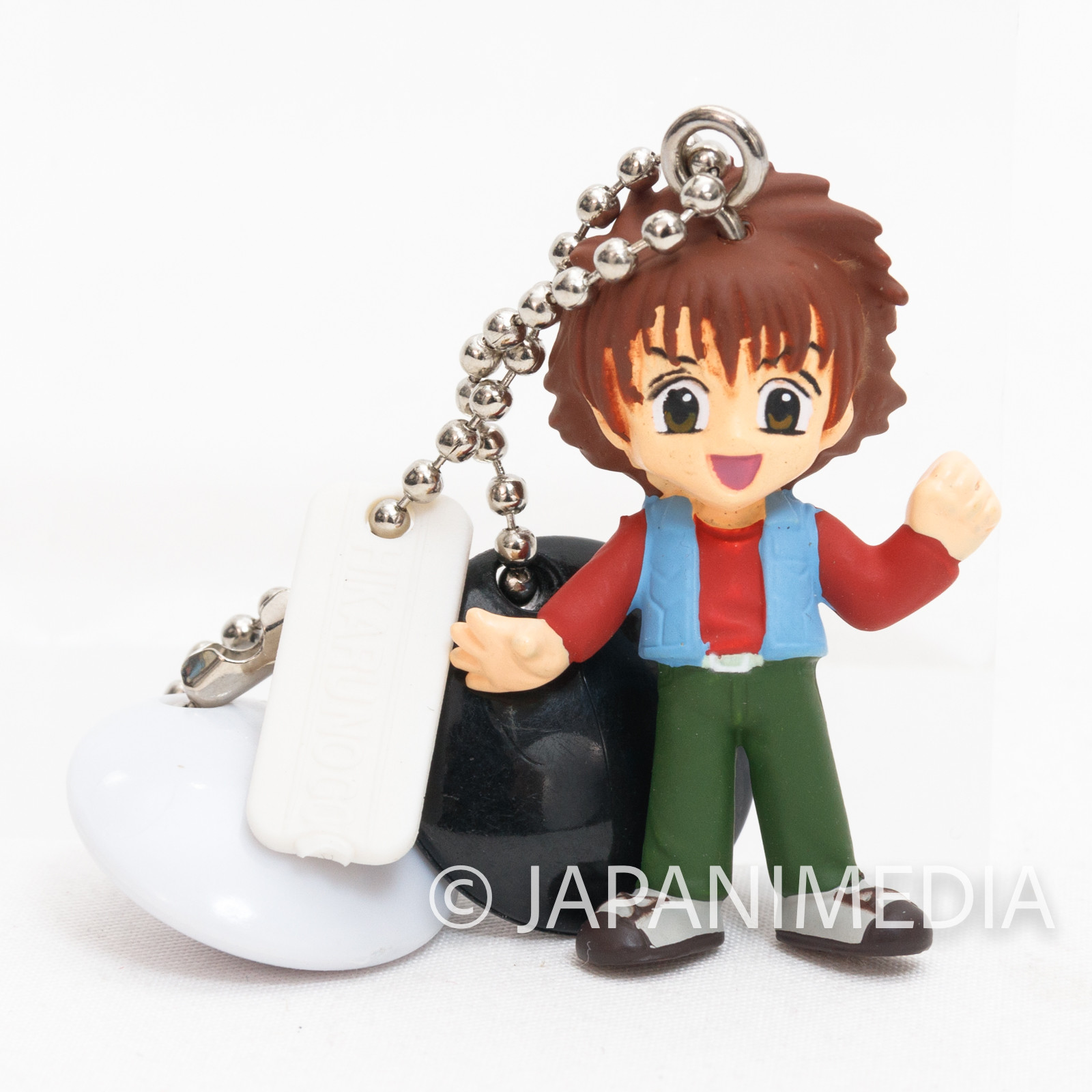 Hikaru no Go Yoshitaka Waya Figure Ballchain JAPAN ANIME MANGA JUMP