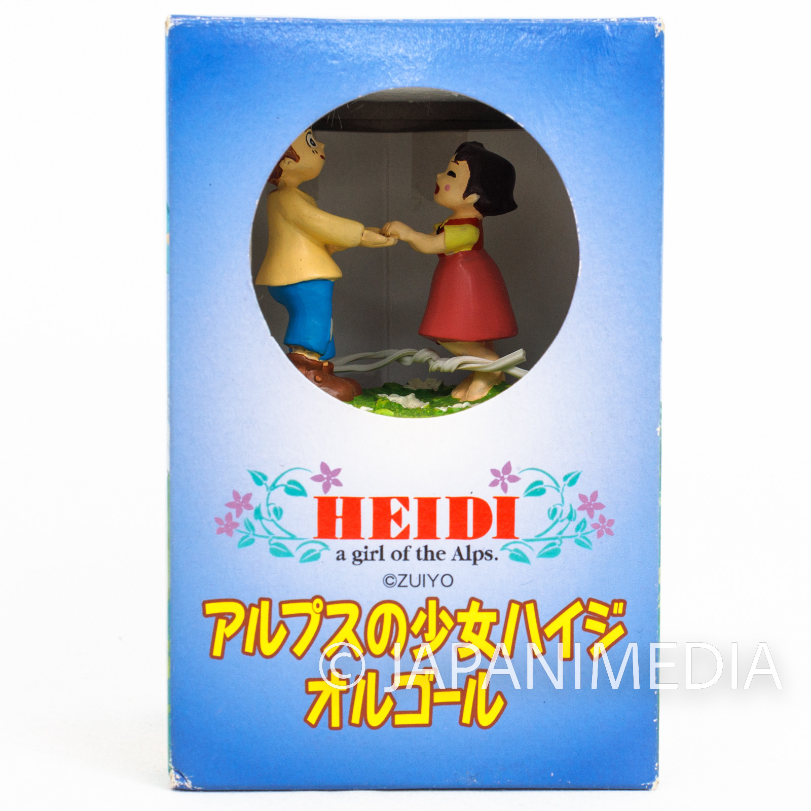 RARE! Heidi Girl of the Alps Figure Music Box #2 JAPAN ANIME 