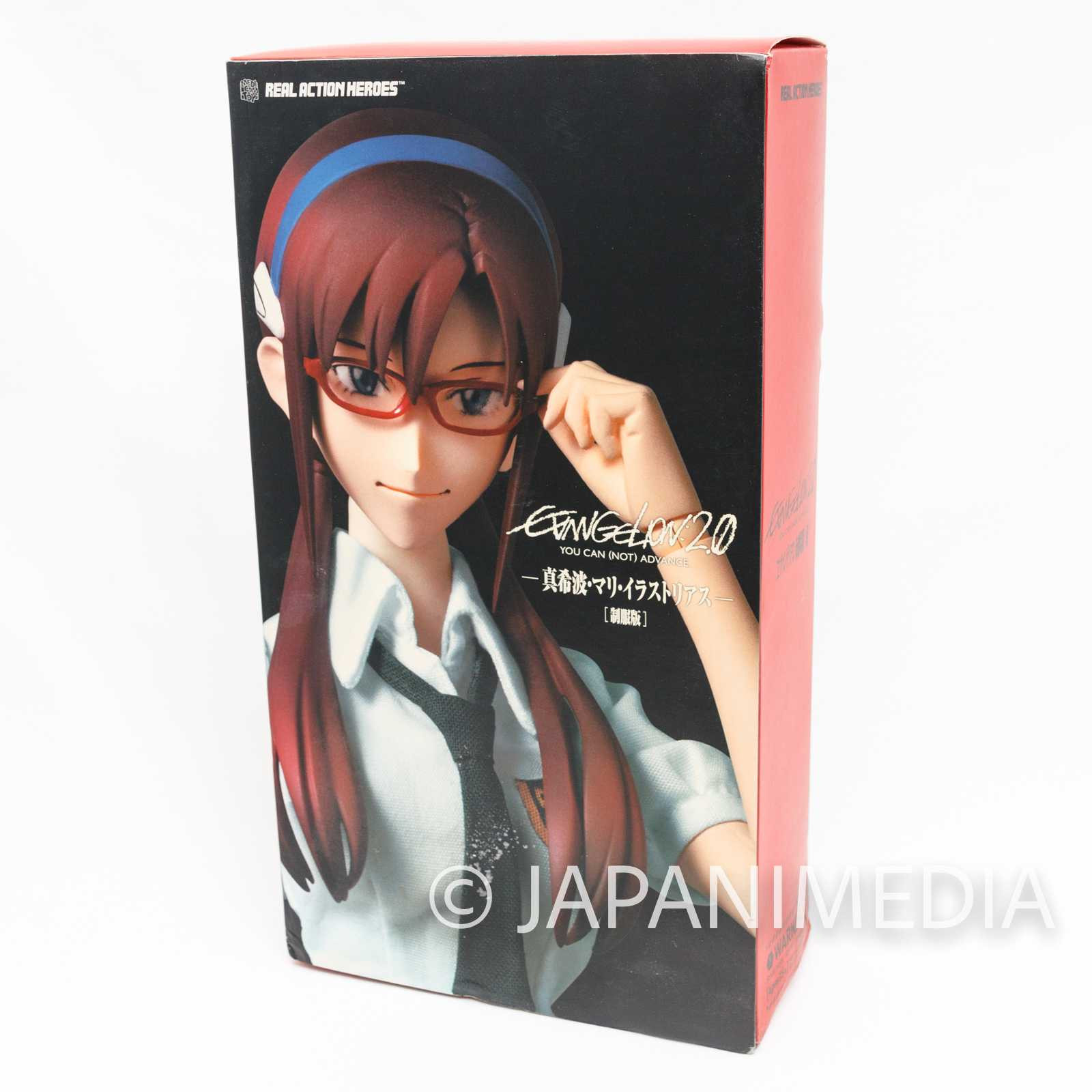 Evangelion Mari Makinami Illustrious School Uniform Figure RAH Medicom Toy JAPAN Japanimedia Store