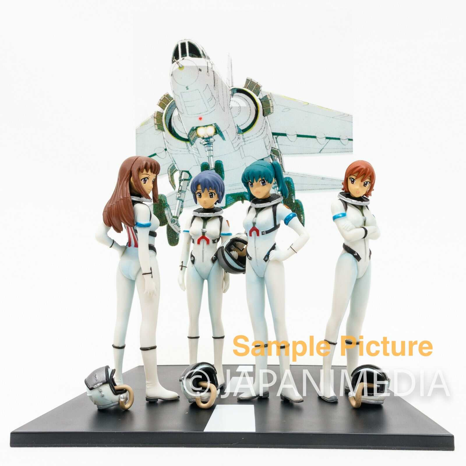 Stratos Four 4 Mini Diorama Figure Set Mikaze Karin Ayamo Shizuha JAPAN ANIME Japanimedia Store FRONT