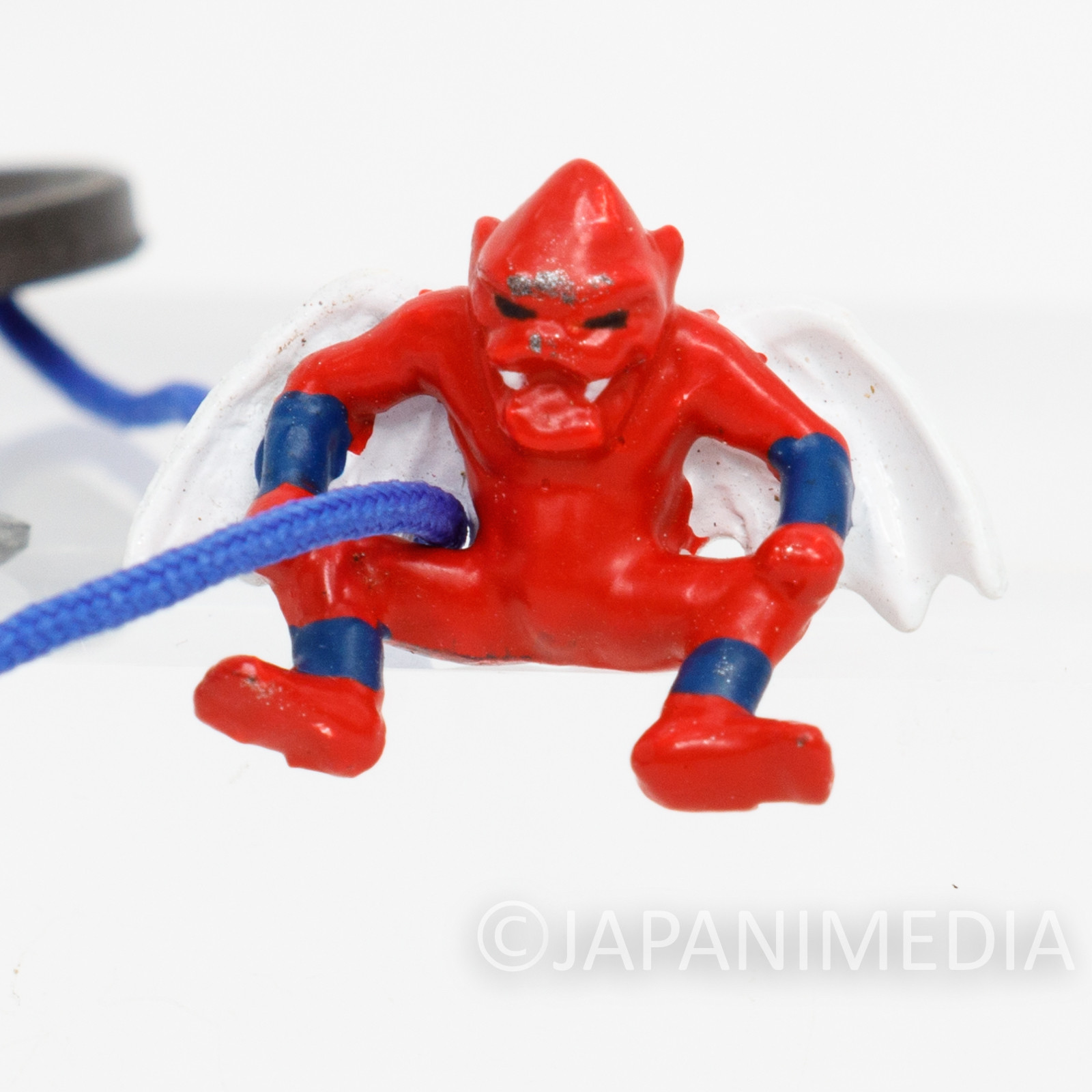 RARE! Ghosts'n Goblins Arthur & Red Arremer Small Figure Plate Strap Makaimura Capcom