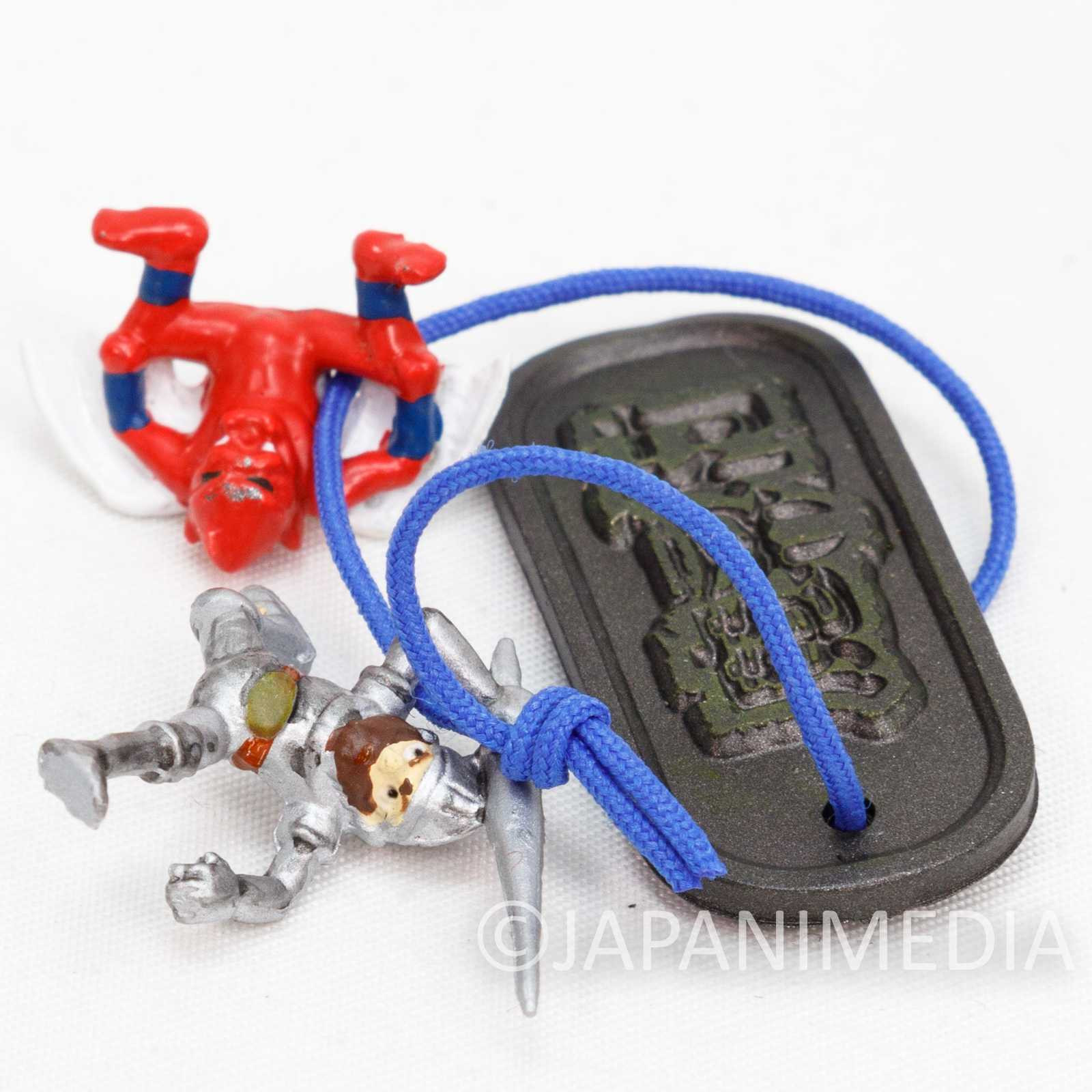 RARE! Ghosts'n Goblins Arthur & Red Arremer Small Figure Plate Strap Makaimura Capcom Japanimedia Store