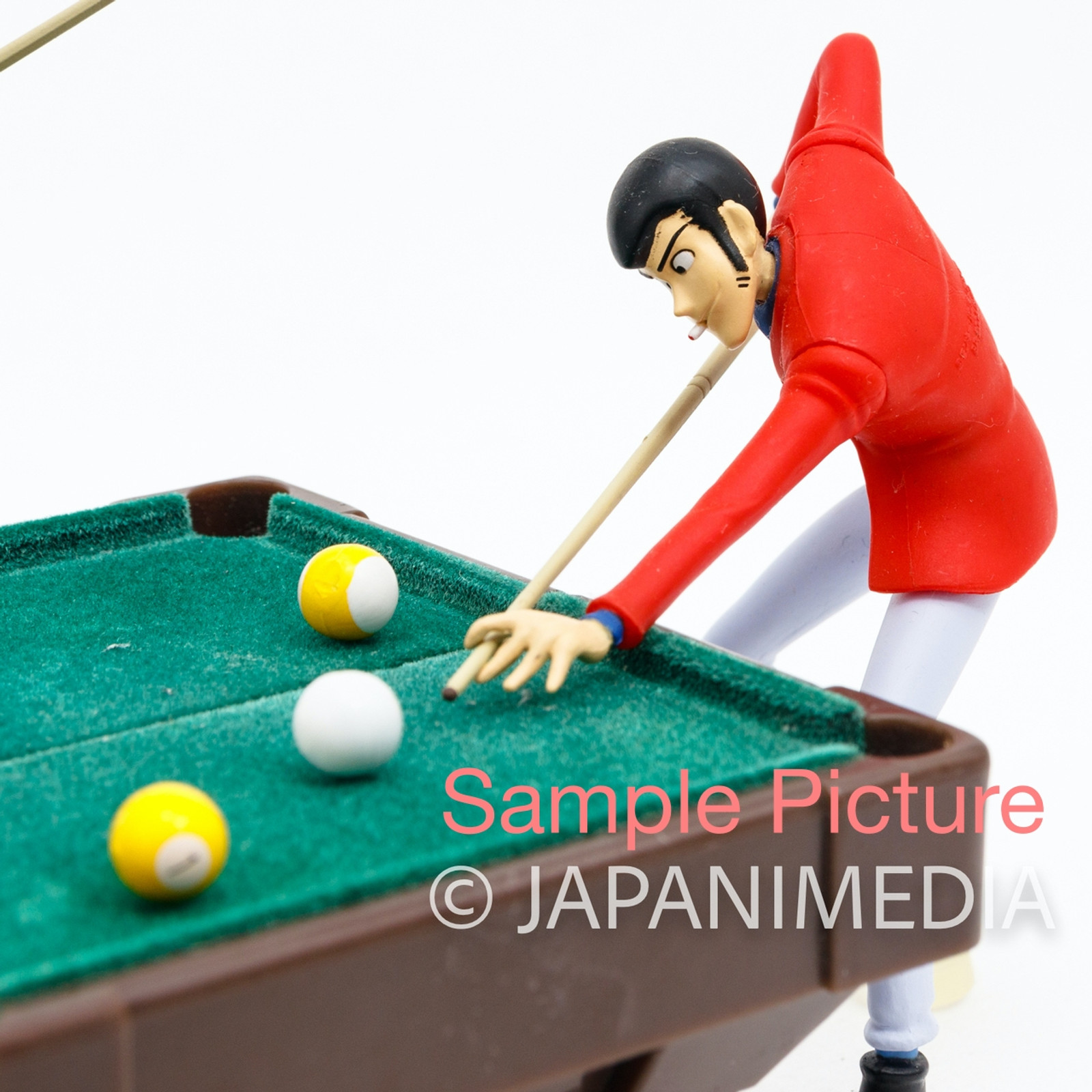 Lupin the Third (3rd)  Opening Scene Billiards Figure Set JAPAN ANIME MANGA 2