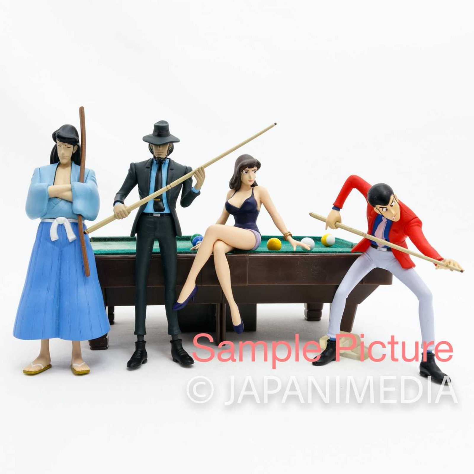 Lupin the Third (3rd) Opening Scene Figure -Billiards ver.- Set JAPAN 2 Japanimedia Store 8 Lupin the Third (3rd) Opening Scene Figure -Billiards ver.- Set JAPAN 2 Japanimedia Store 8
