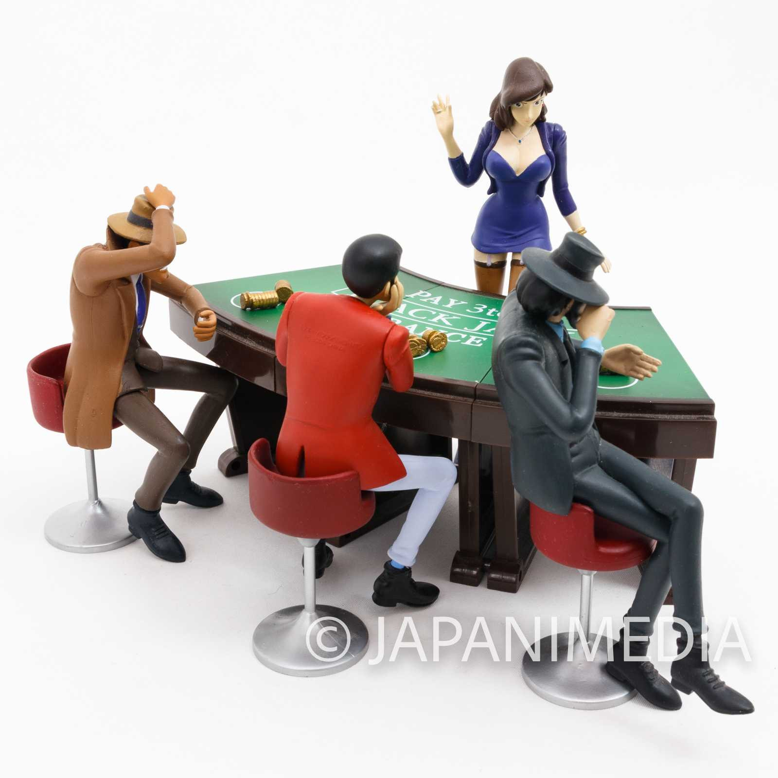 [Missing Parts] Lupin the Third (3rd) Casino Scene Figure Set Banpresto JAPAN ANIME MANGA Japanimedia Store