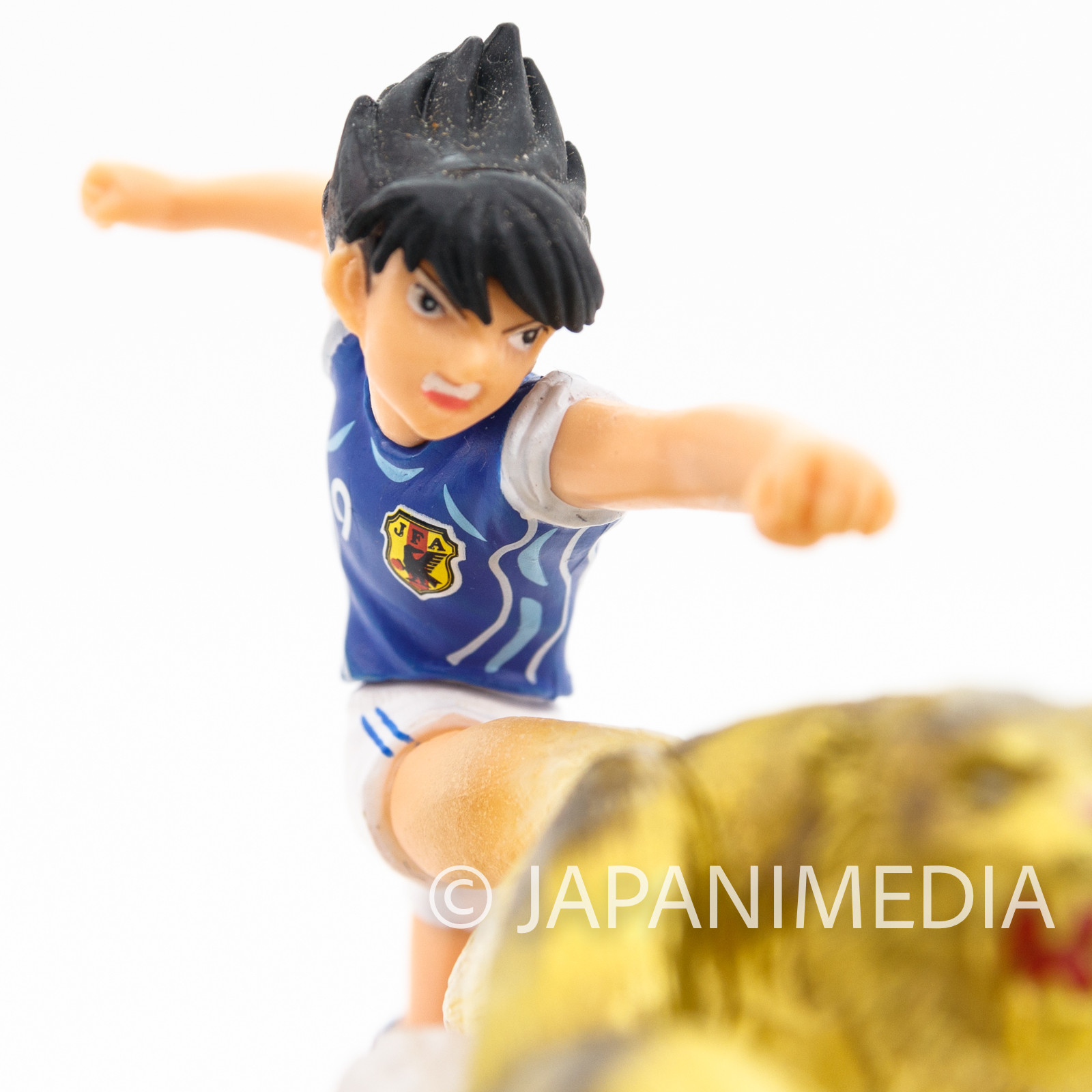 Captain Tsubasa Kojiro Hyuga Tiger Shot Mini Figure JAPAN ANIME