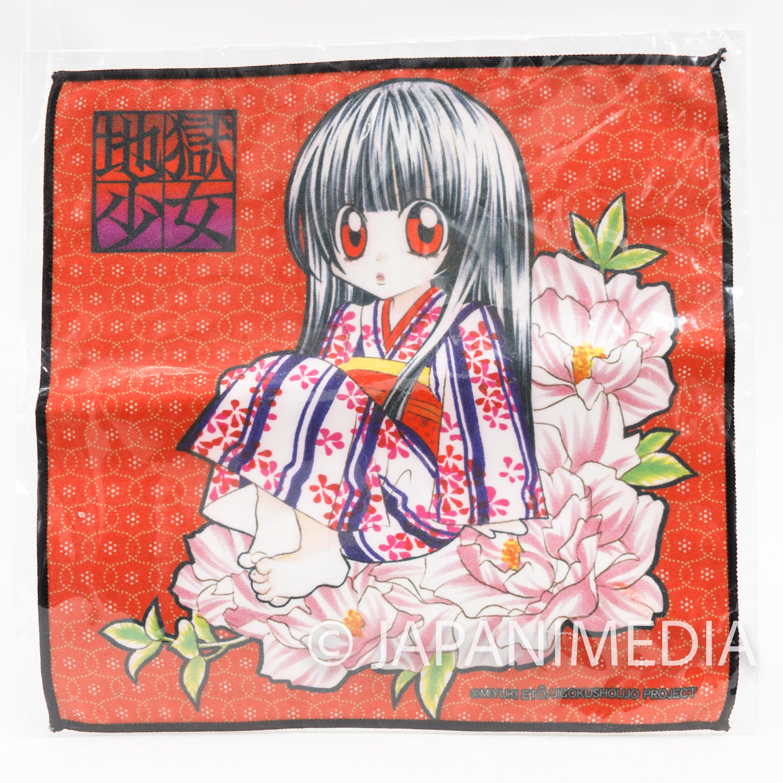 Hell Girl Jigoku Shoujo Ai Enma Comics ver. Hand Handkerchief 20x20cm