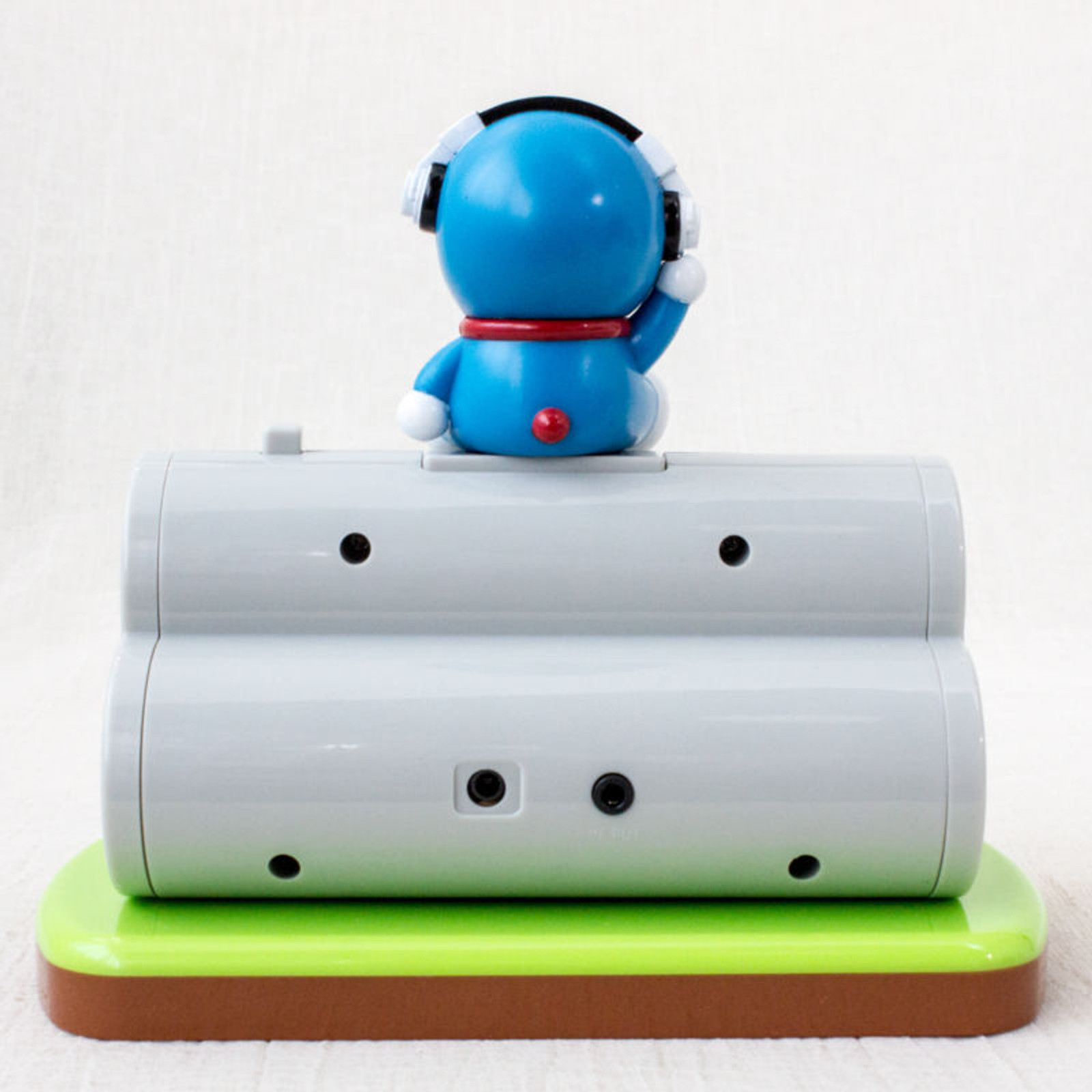 Doraemon w/Clay Pipe Figure Stereo Speaker USB/Battery Powered JAPAN ANIME MANGA