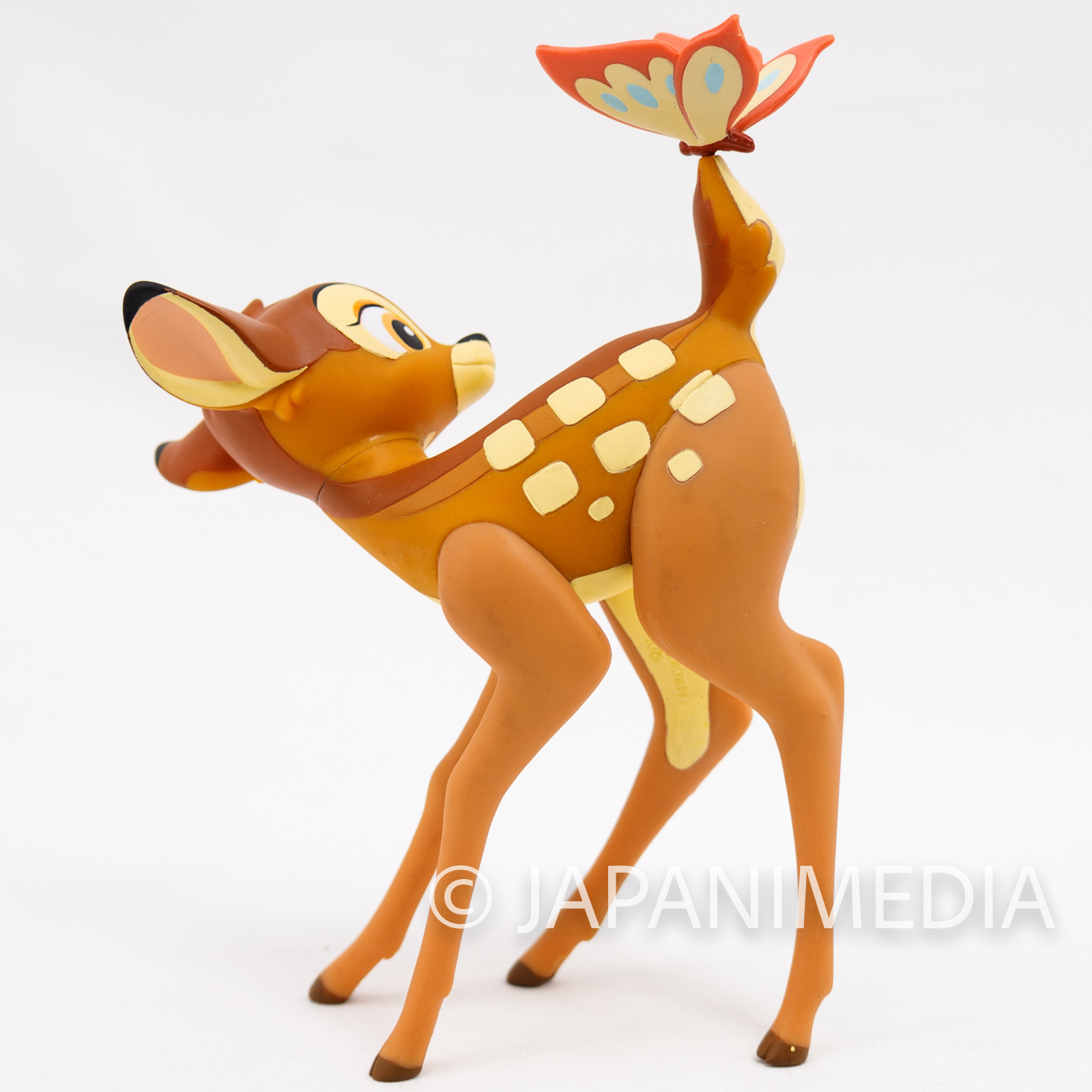 ディズニー バンビ 50周年記念 Ron leeフィギュアリン Bambiタグつき元