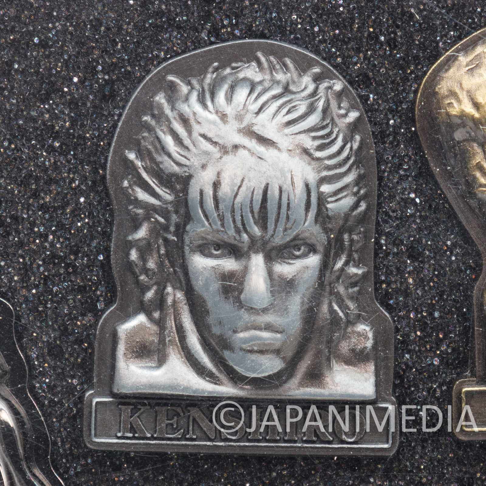 Fist of the North Metal Pins 4pc Set [Kenshiro / Raoh / Reina / Toki] JAPAN Japanimedia Store