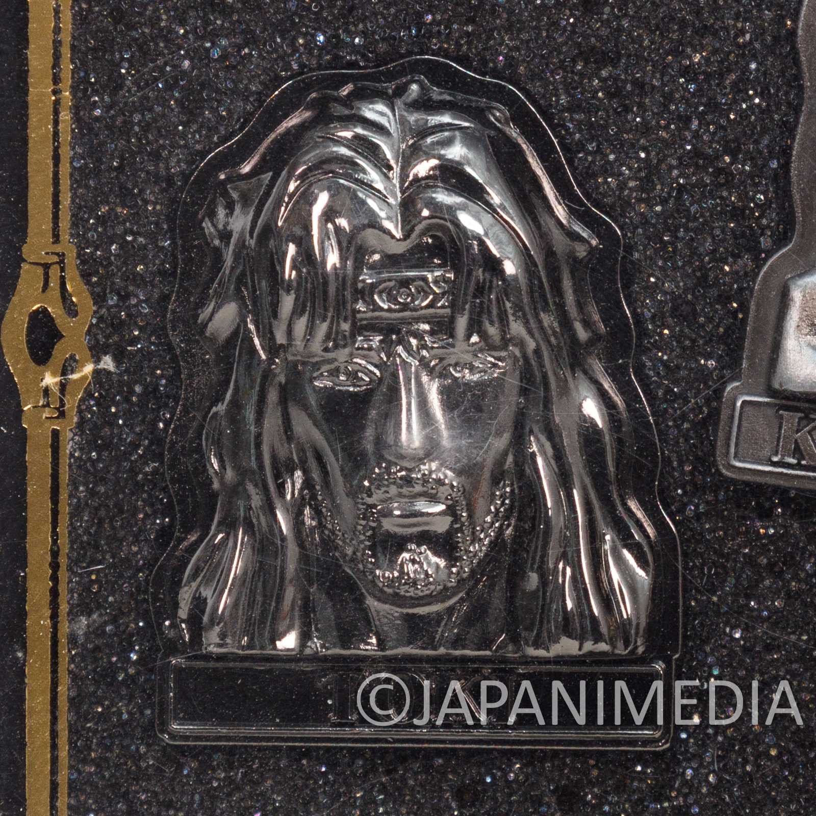 Fist of the North Metal Pins 4pc Set [Kenshiro / Raoh / Reina / Toki] JAPAN Japanimedia Store