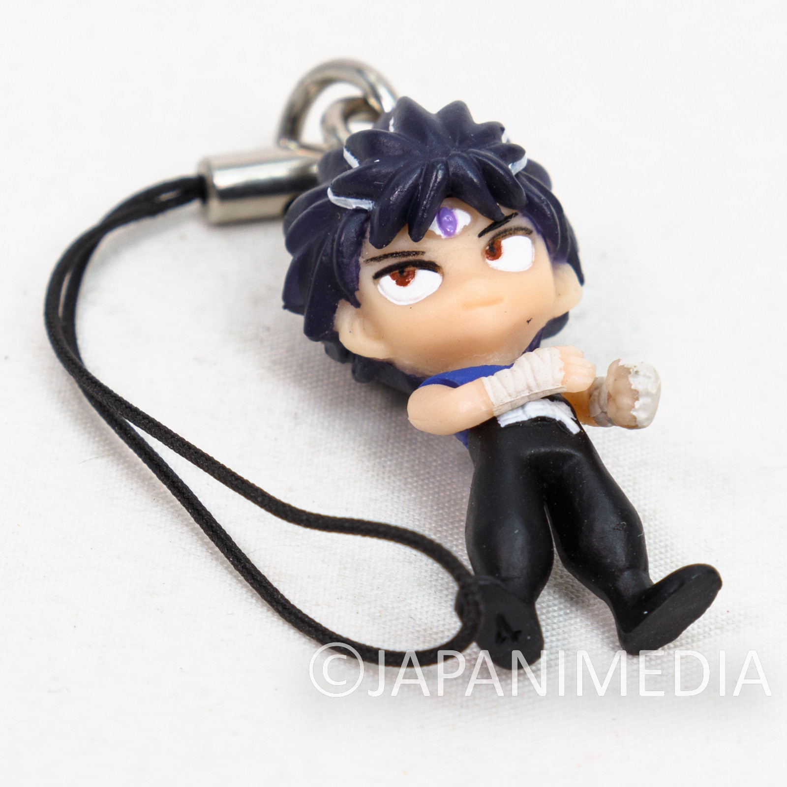 Yu Yu Hakusho Hiei Jagan Mascot Figure Strap Bandai JAPAN