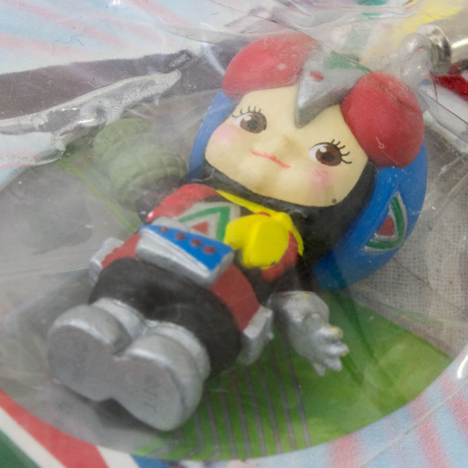 Kamen Rider Riderman Rose O'neill Kewpie Kewsion Figure Strap JAPAN ANIME