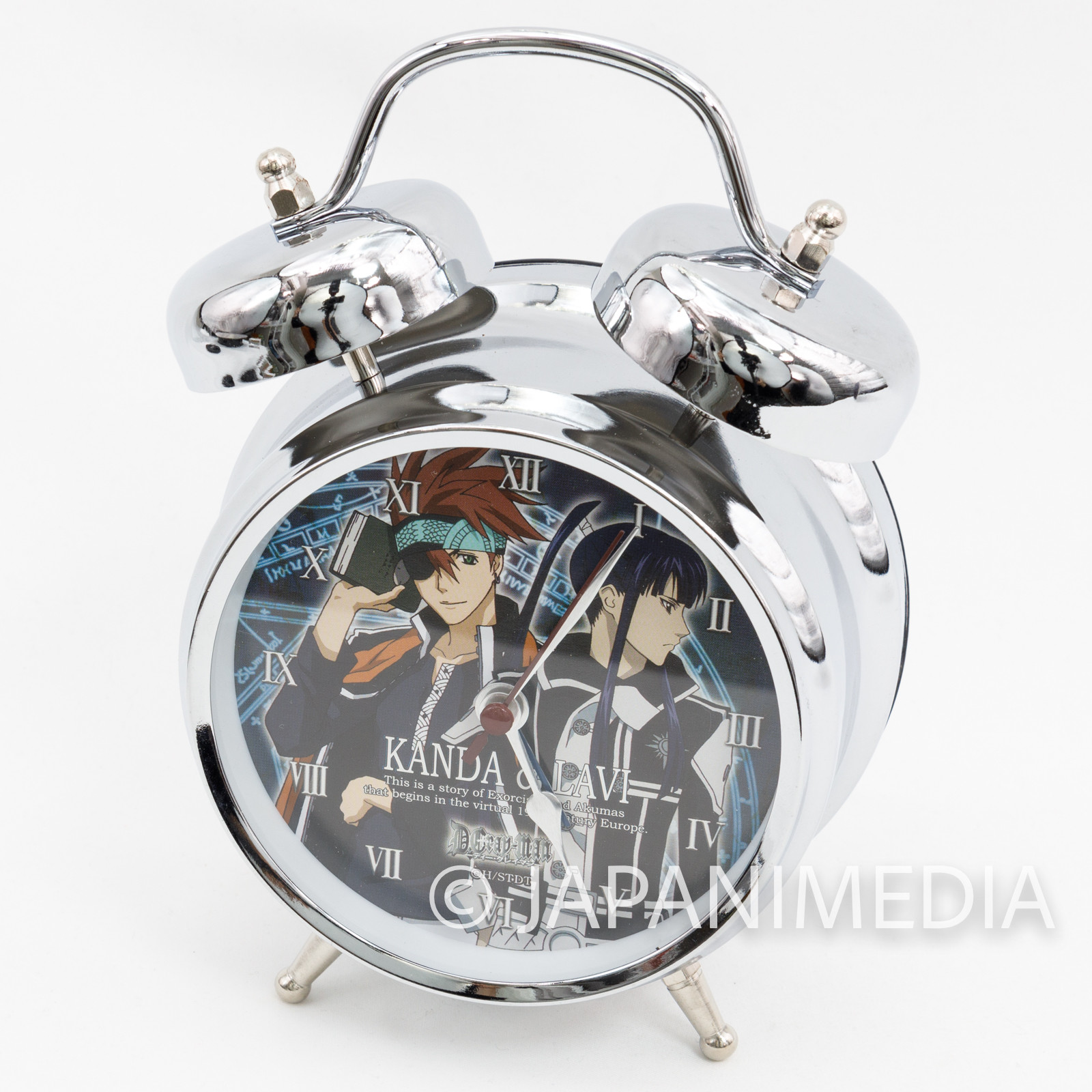 D.Gray-man Yu Kanda & Lavi Character Voice Alarm Clock JAPAN ANIME
