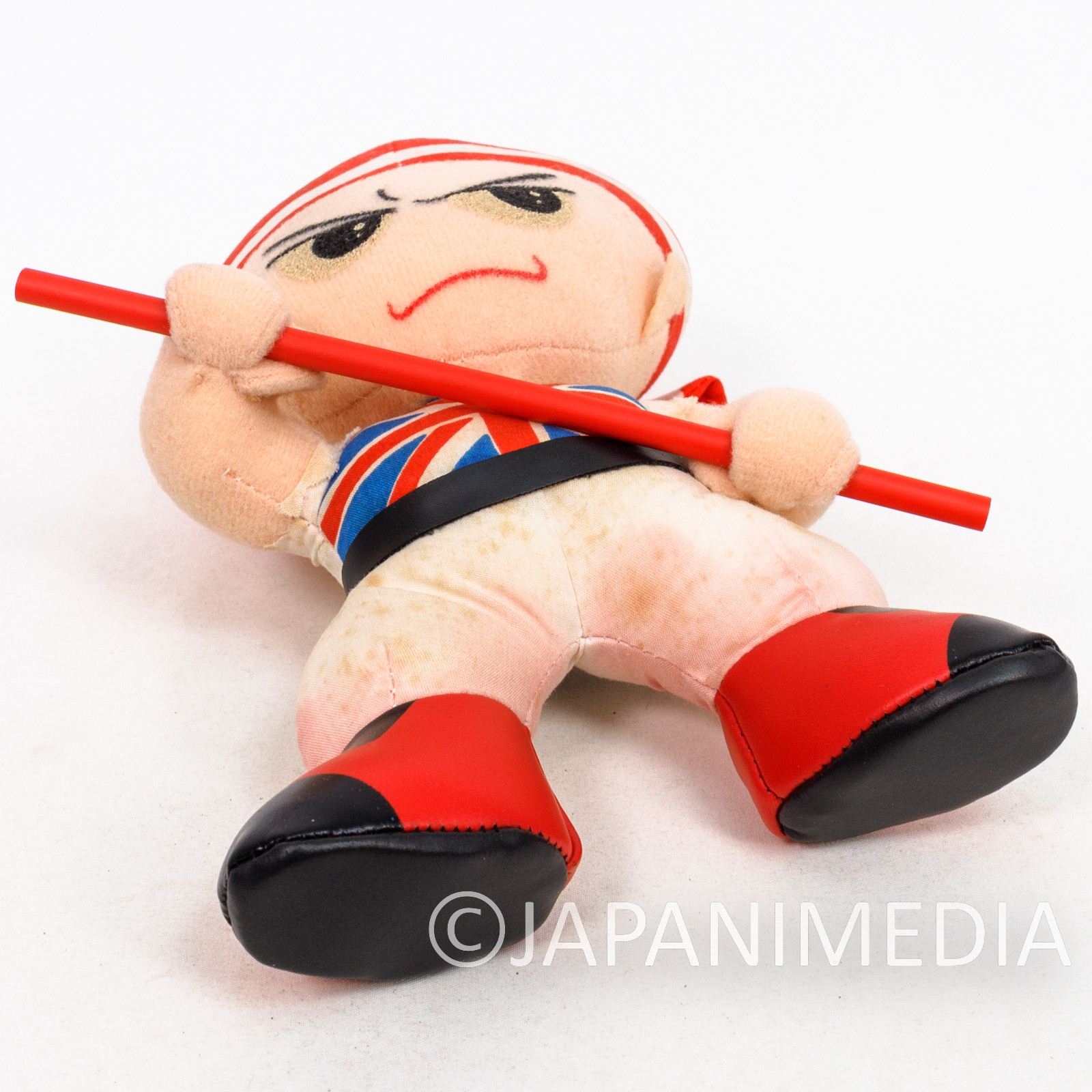 [JUNK ITEM/Damaged] Fatal Fury Special Billy Kane Plush Doll Takara SNK JAPAN