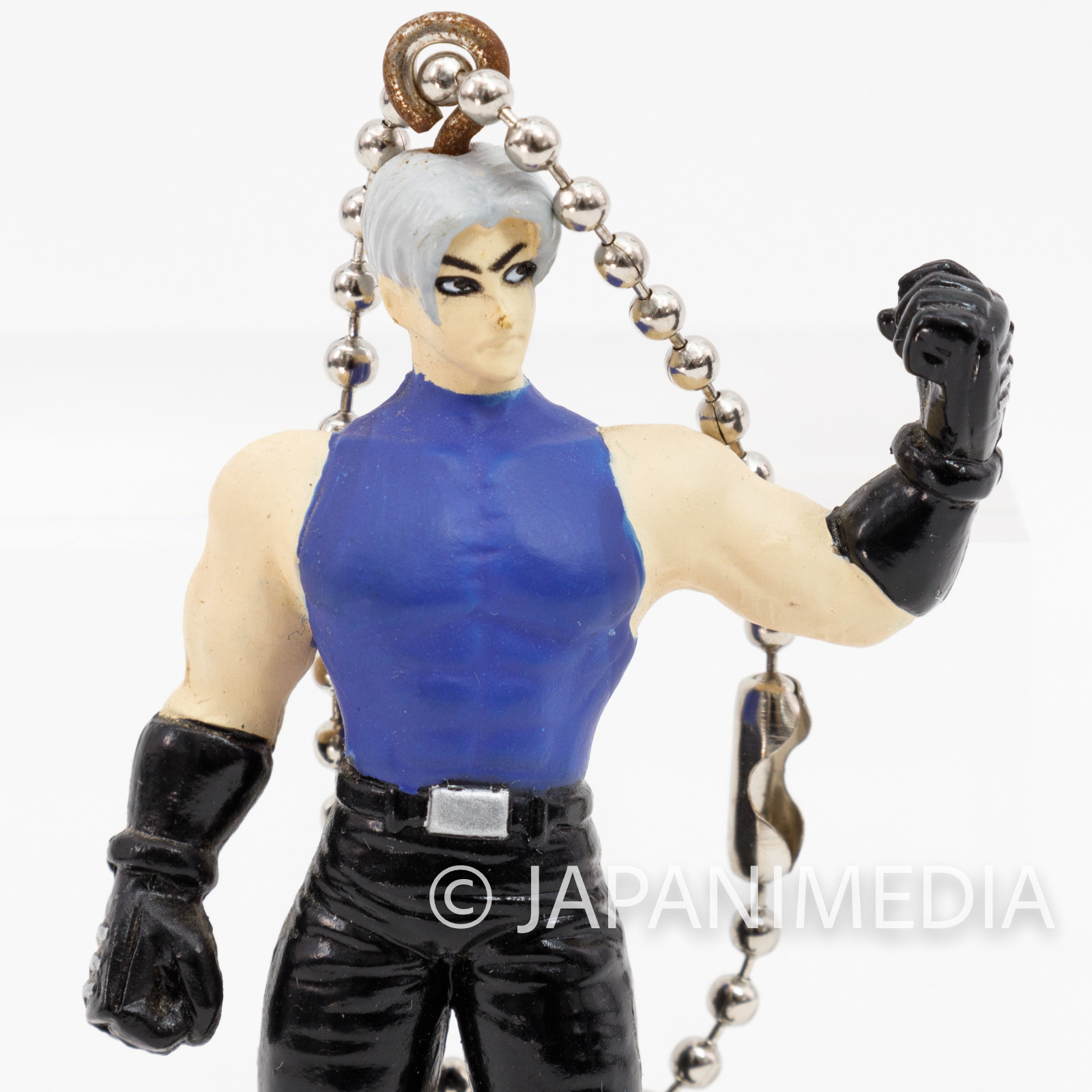  Retro RARE! Tekken Lee Chaolan Figure Ballchain Namco JAPAN GAME