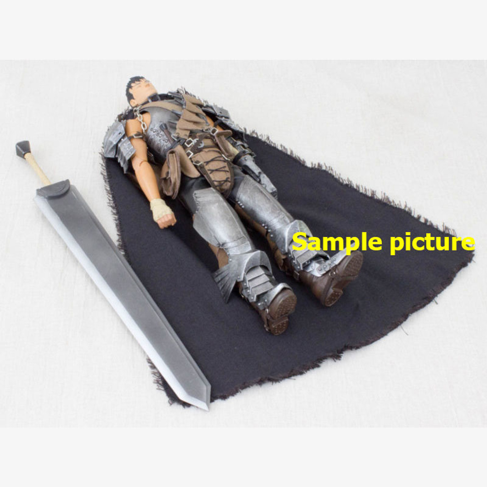 Berserk Guts Black Swordsman 12 inch Action Figure Art of War JAPAN ANIME MANGA