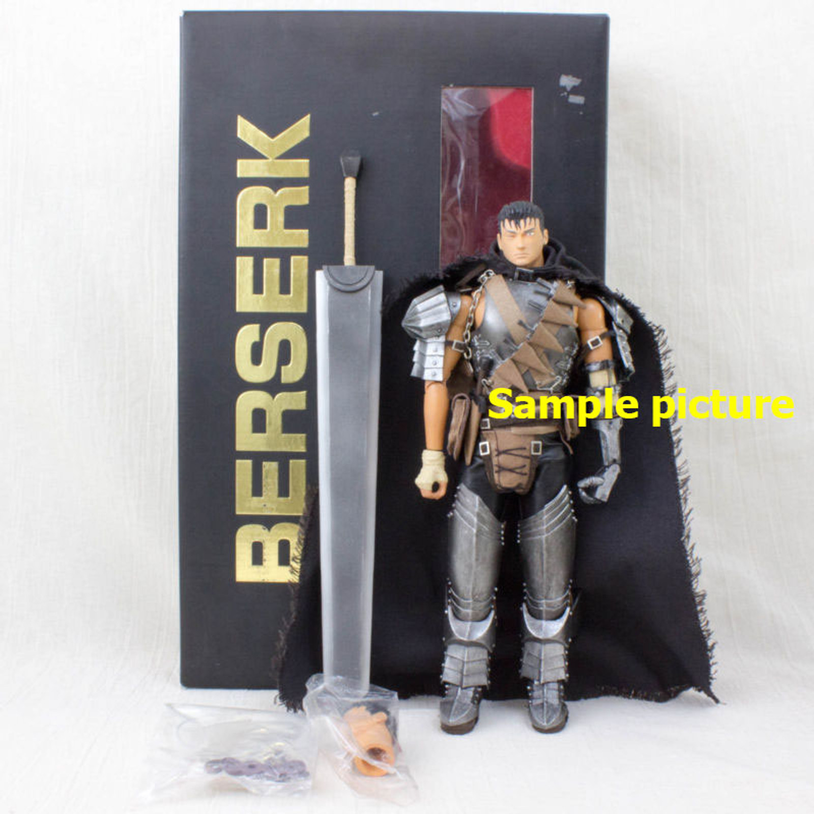 素晴らしい品質 the (Black ベルセルク Guts black swords 12” Figure