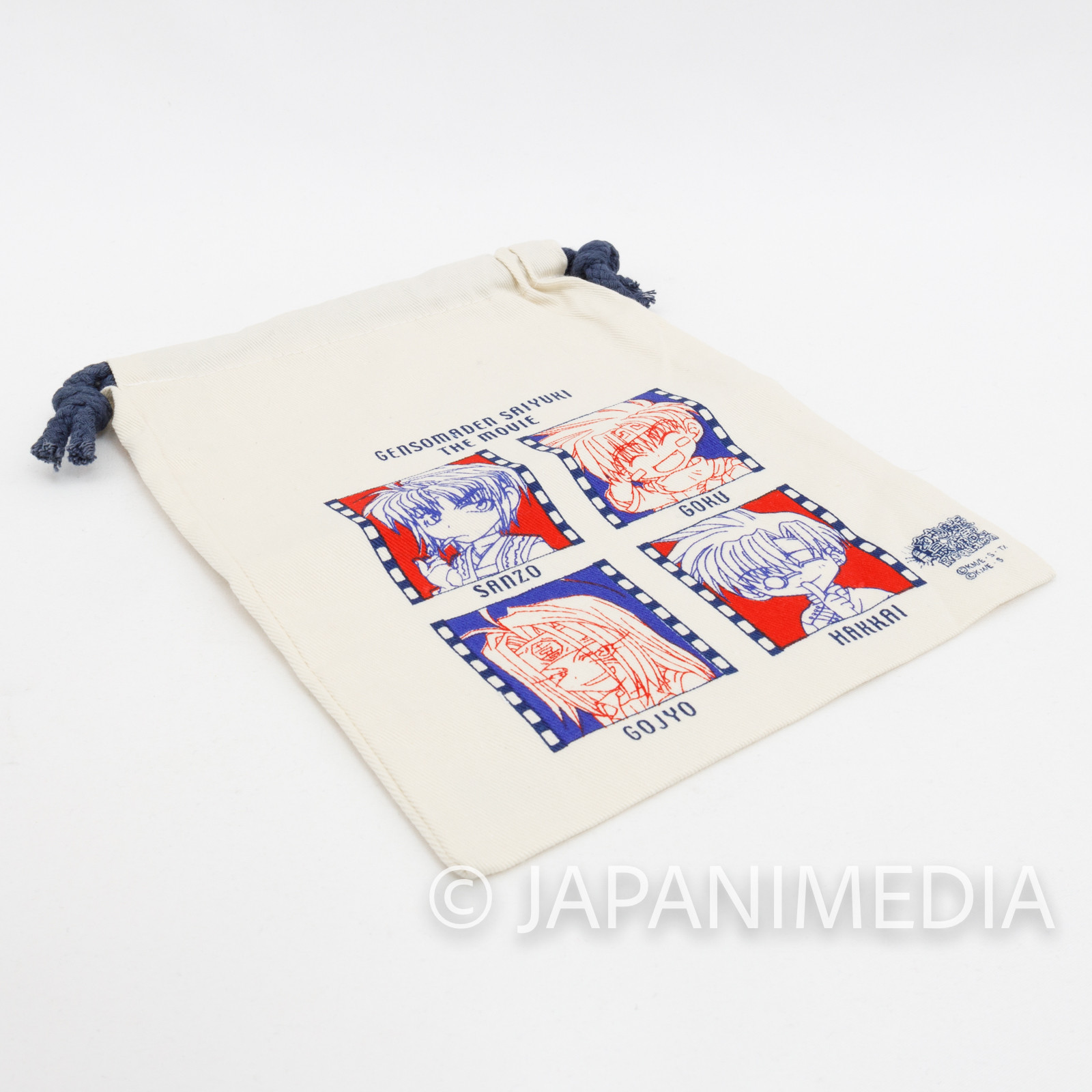 Gensomaden SAIYUKI Requiem Drawstring Bag Kazuya Minekura JAPAN ANIME