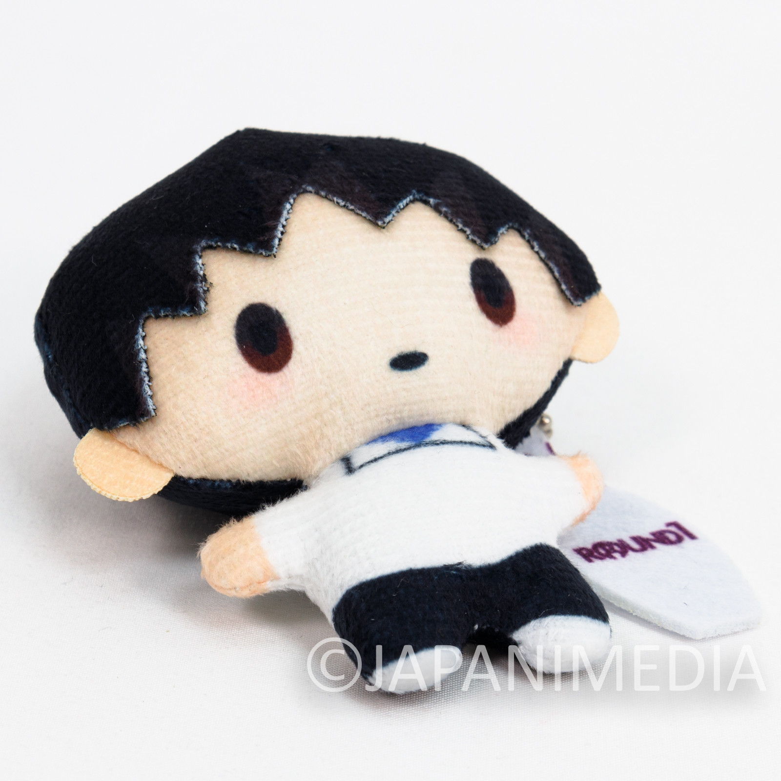 Shin Evangelion Shinji Ikari Mini Original Mascot Plush Doll Ballchain JAPAN