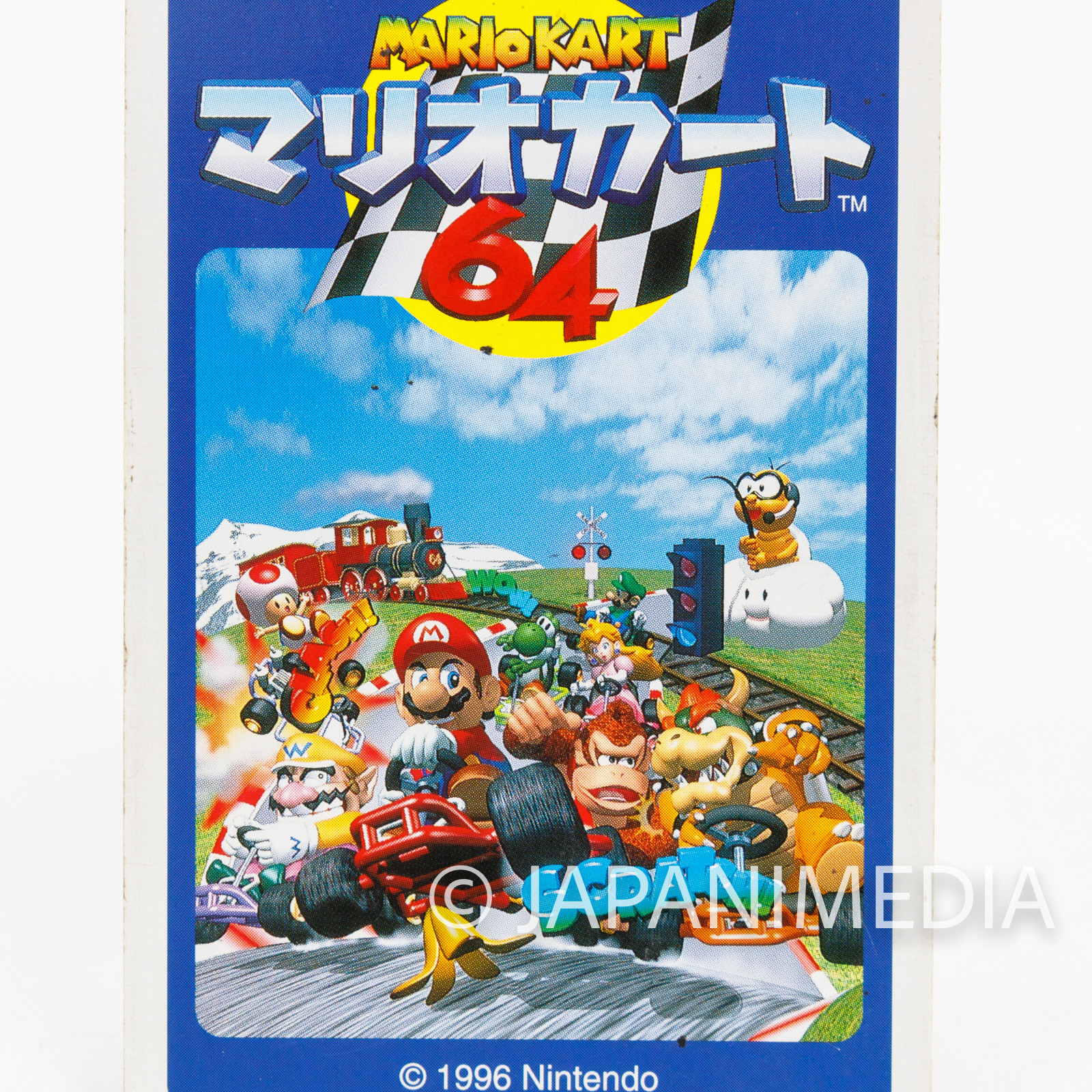 Retro RARE Mario Kart 64 Trump Playing Cards Nintendo JAPAN FAMICOM