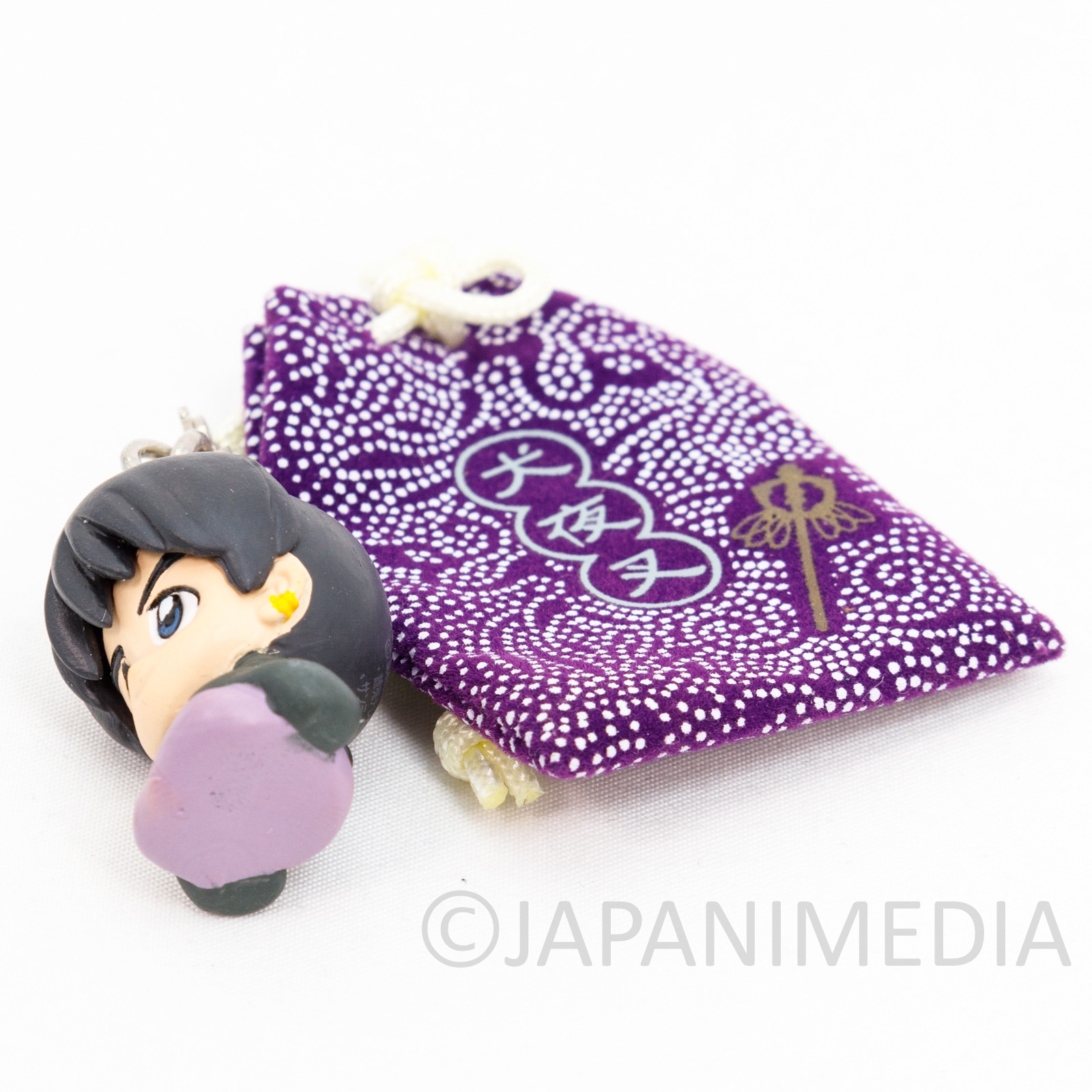 InuYasha Miroku Mini Figure & Talisman Omamori JAPAN ANIME RUMIKO TAKAHASHI