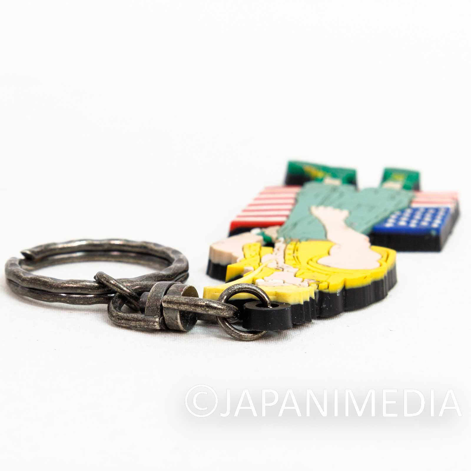 RARE! Street Fighter ZERO Nash Rubber Mascot Key Chain / JAPAN GAME CAPCOM Japanimedia Store 4