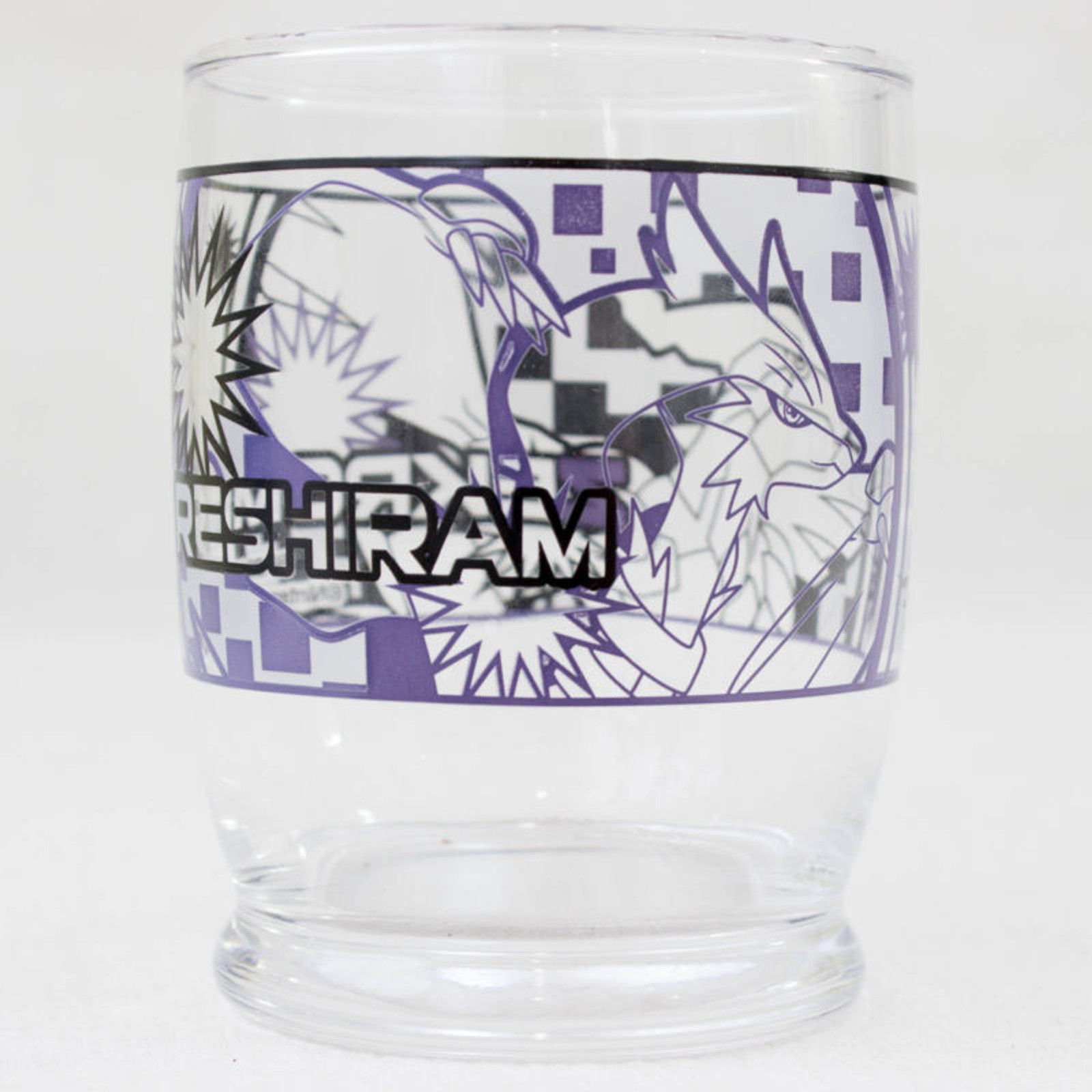 Pokemon Glass Zekrom and Reshiram Pocket Monster Banpresto JAPAN ANIME