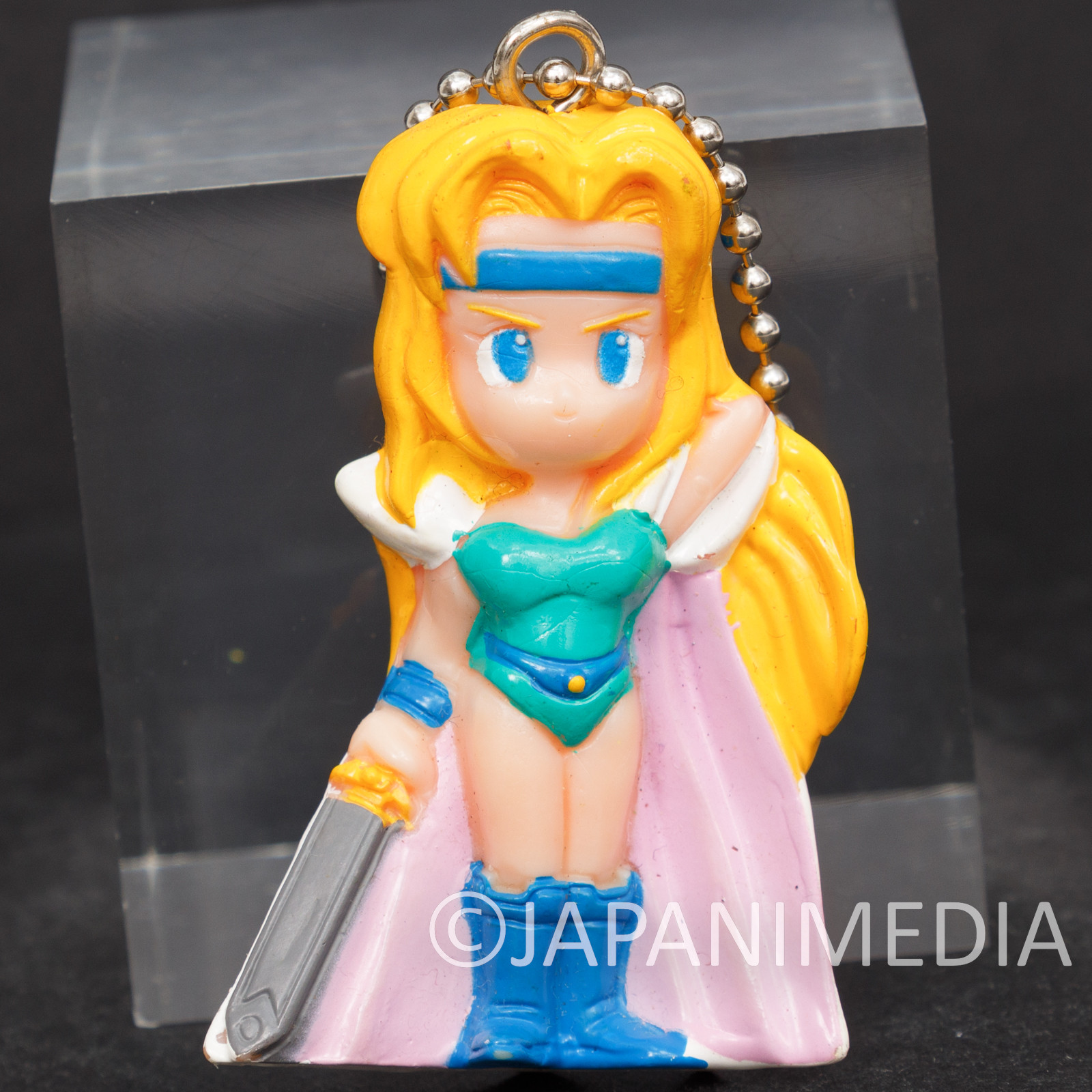 Final Fantasy 6 VI Celes Chere Figure Ballchain FF Swing Bandai 