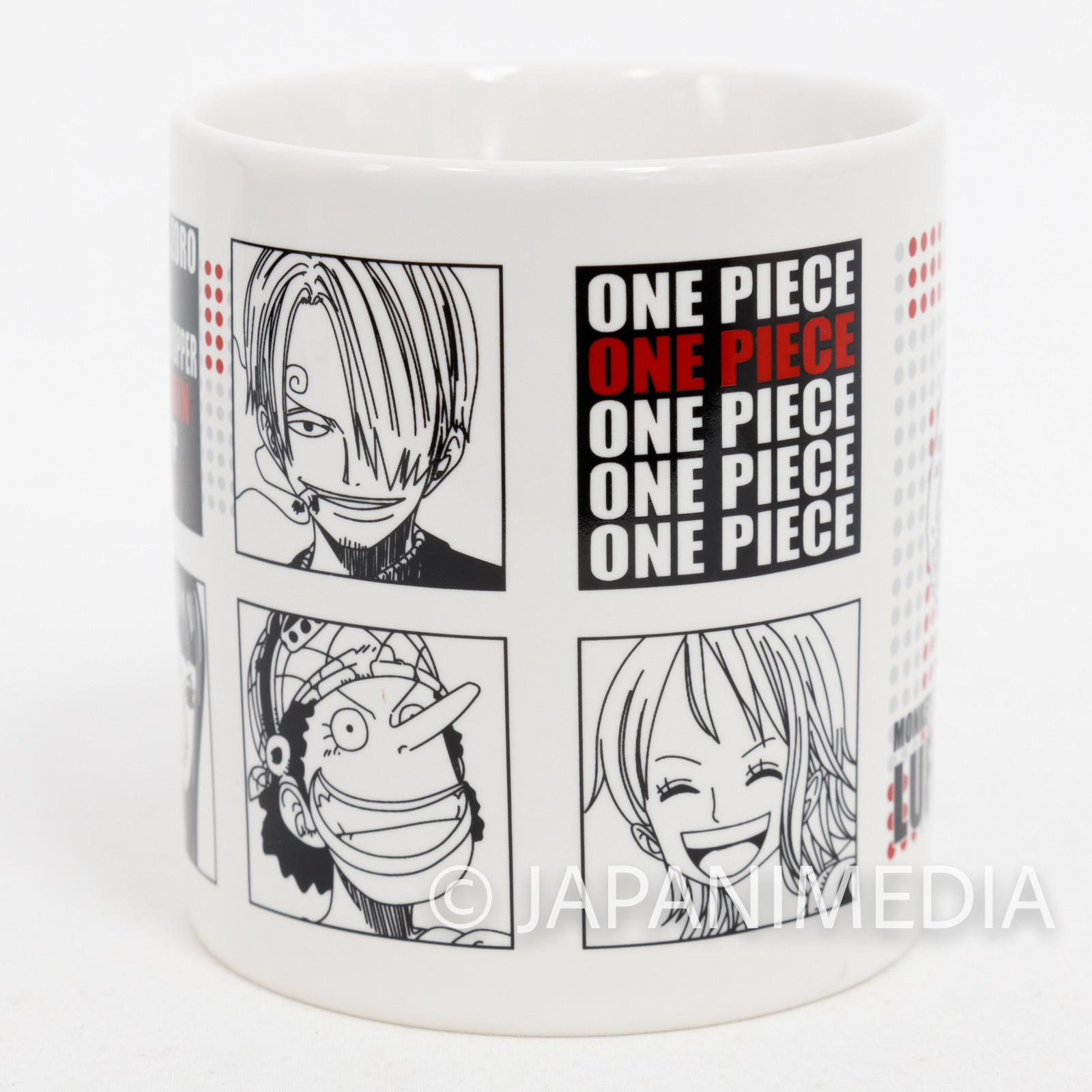 One Piece Mug Shonen Jump Festa 04 Luffy Nami Chopper Sanji Zoro Robin Ace Japanimedia Store