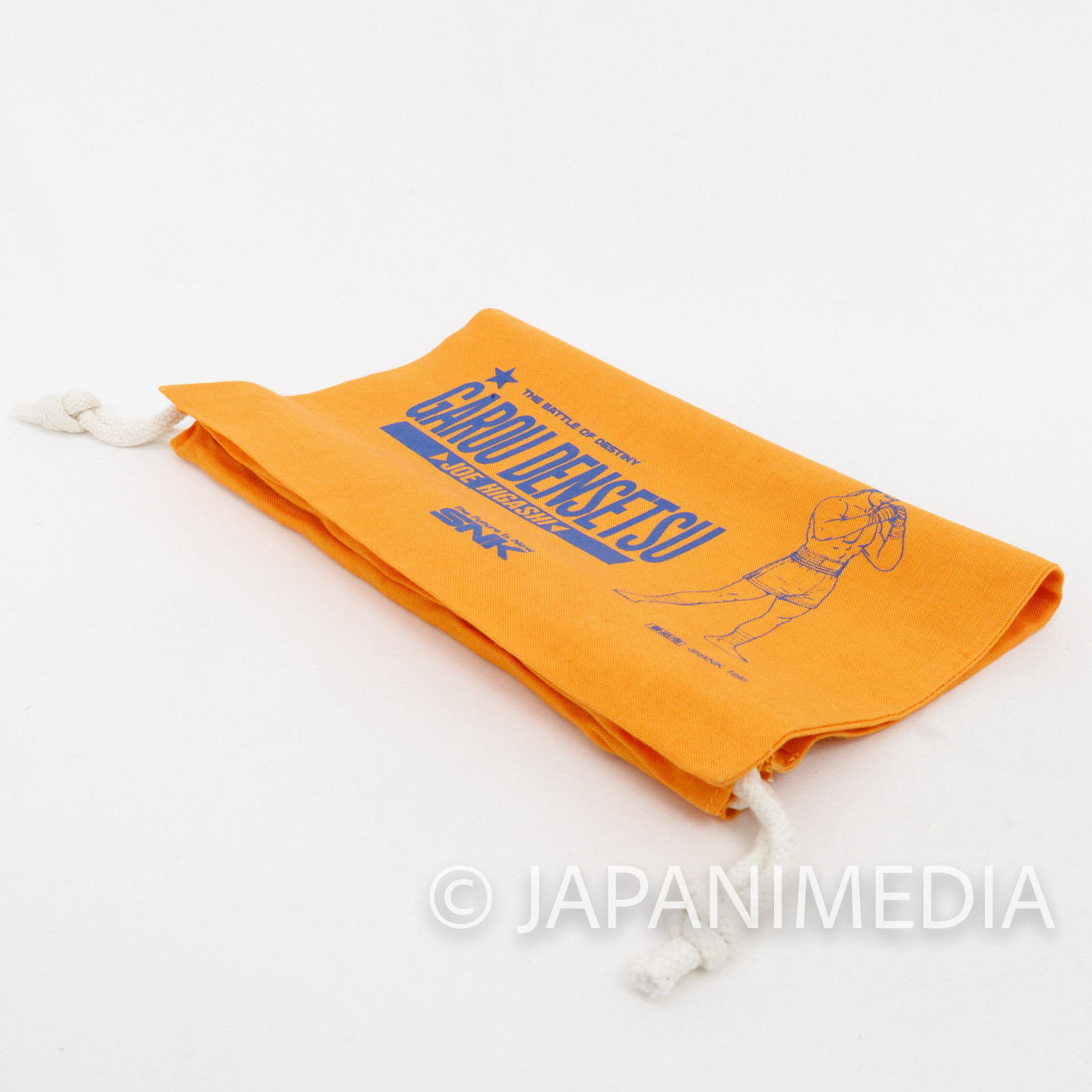 Garou Densetsu Fatal Fury Drawstring Bag Joe Higashi Orange SNK NEOGEO