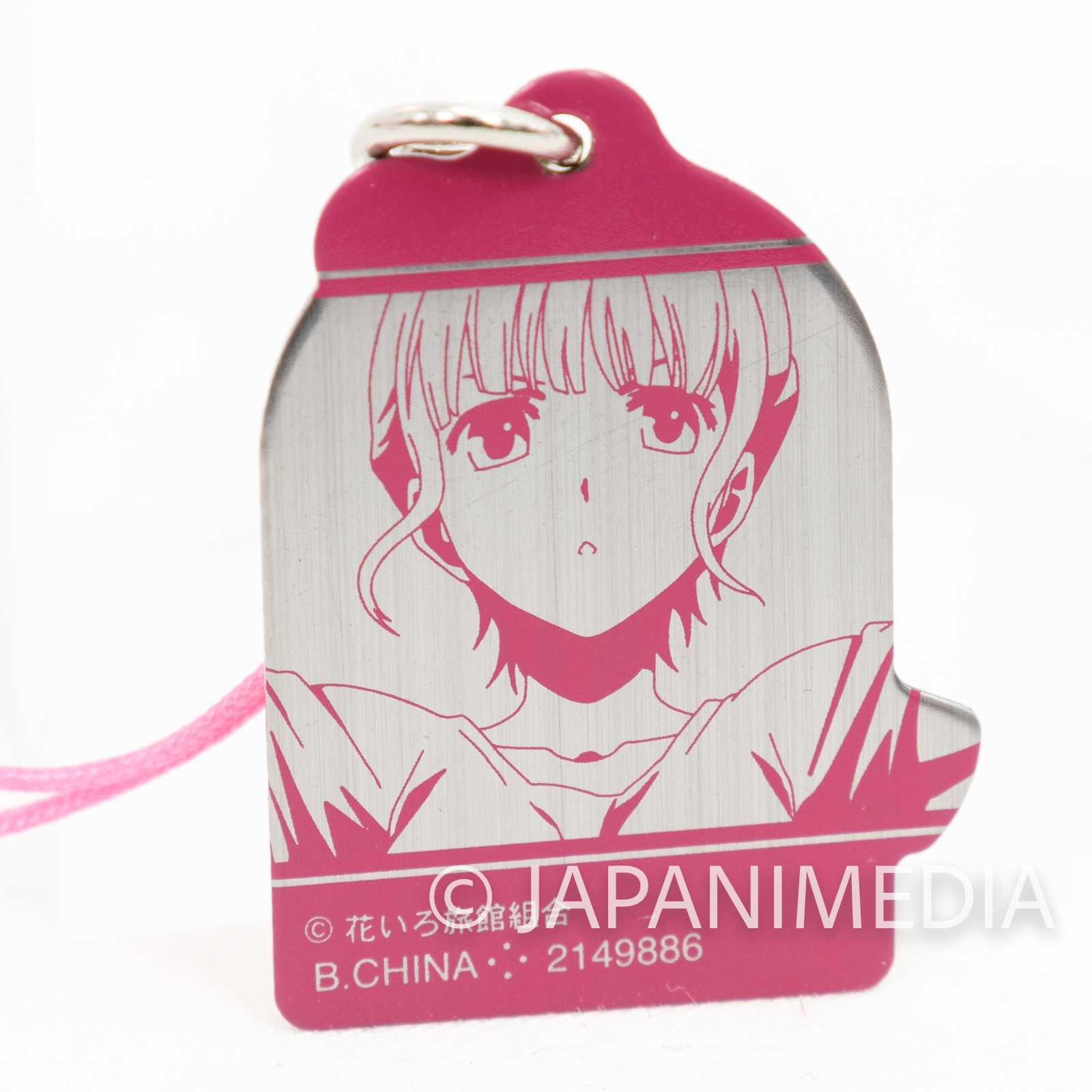 Hanasaku Iroha Metal Charm Strap 4pc Set Minko Ohana Nako Kissuiso Logo Japanimedia Store