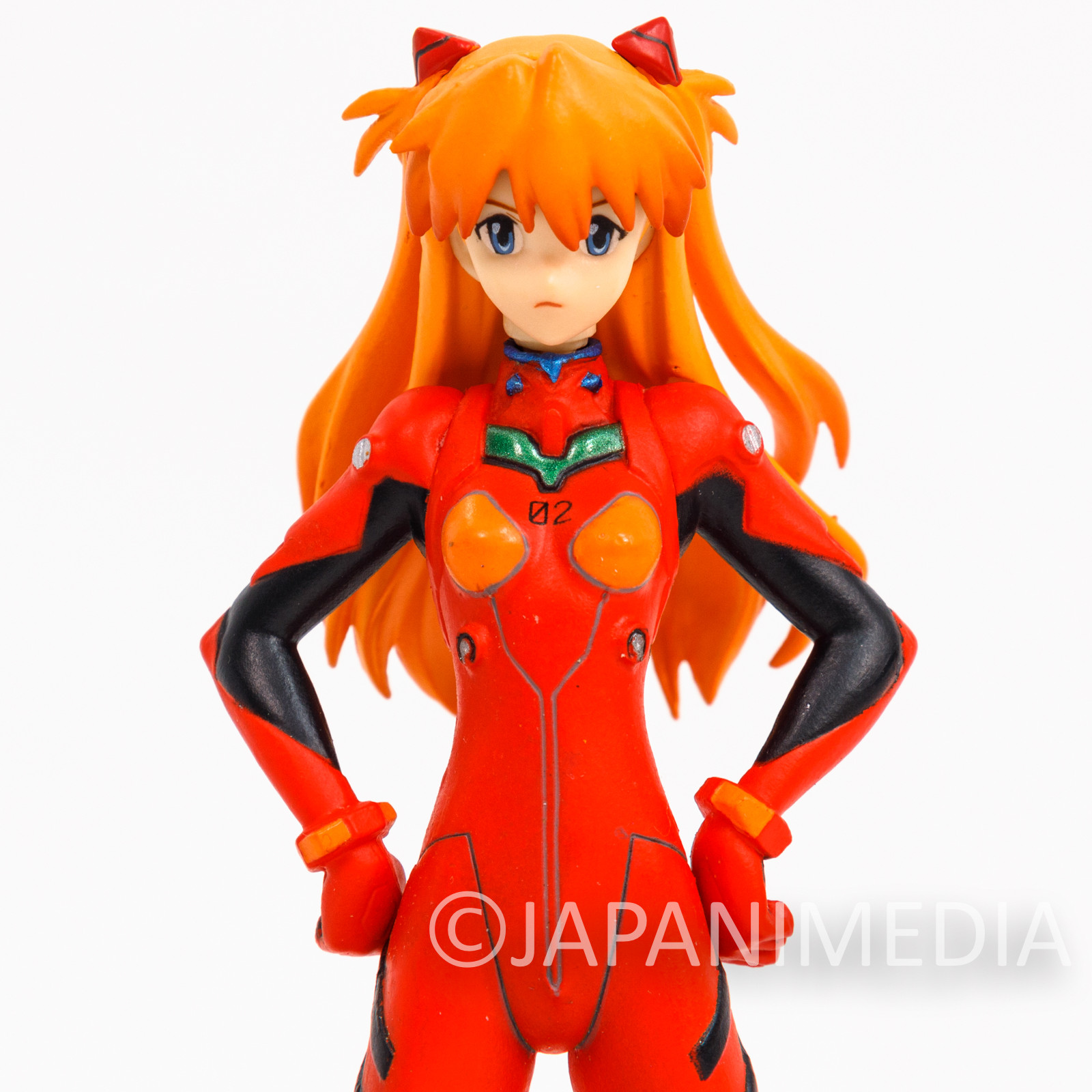 Evangelion: 2.0 Asuka Langley Plug Suit Portraits Figure Series 5 BANDAI JAPAN