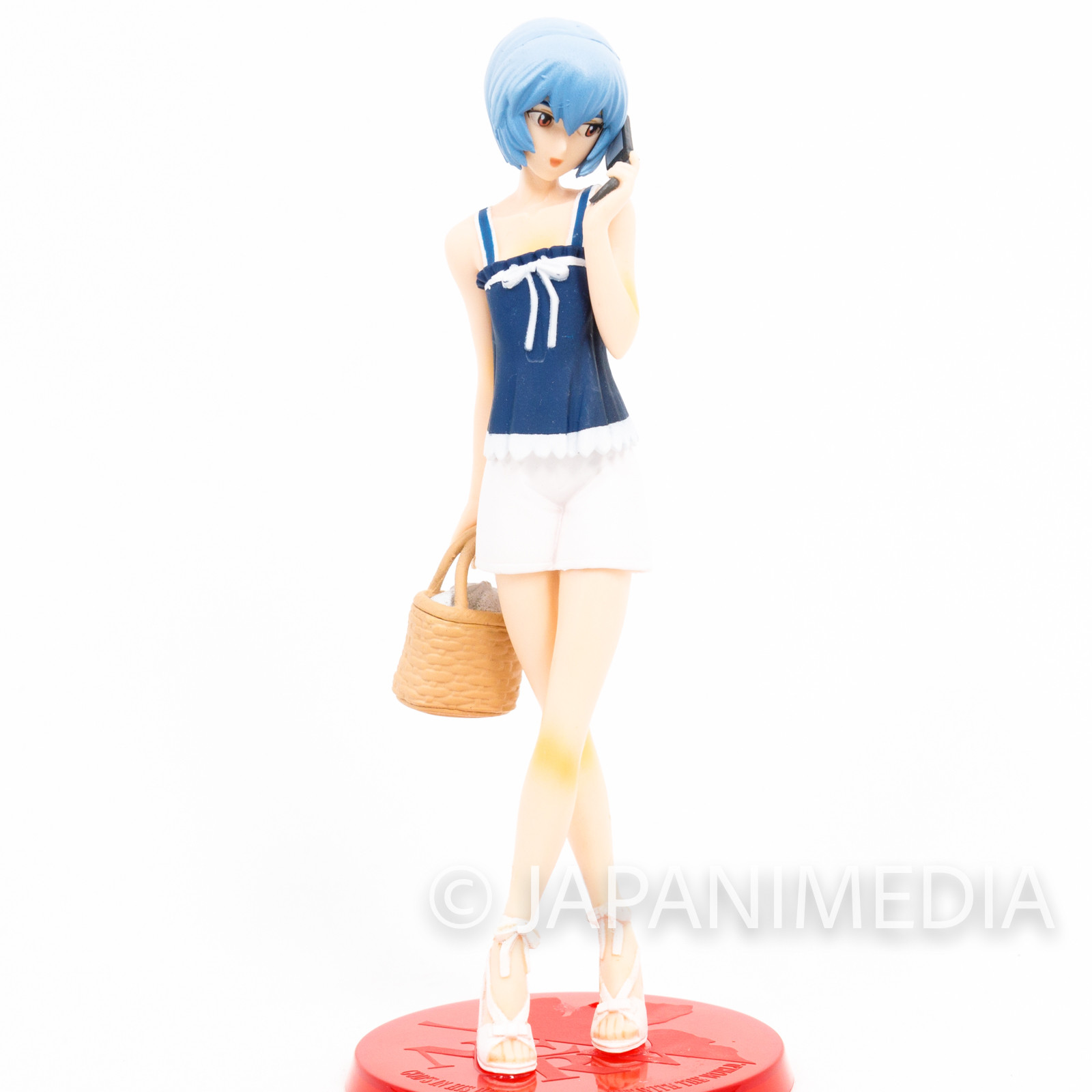 Evangelion: 2.0 Rei Ayanami Casual Clothes #2 Portraits Figure Series 5 BANDAI JAPAN