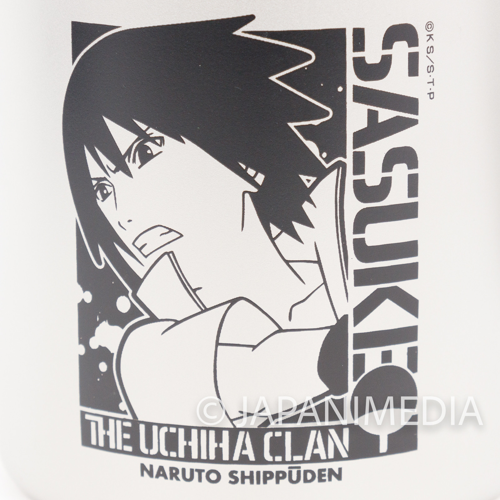 Naruto Shippuden Sasuke Stainless Mug JAPAN ANIME MANGA SHONEN JUMP