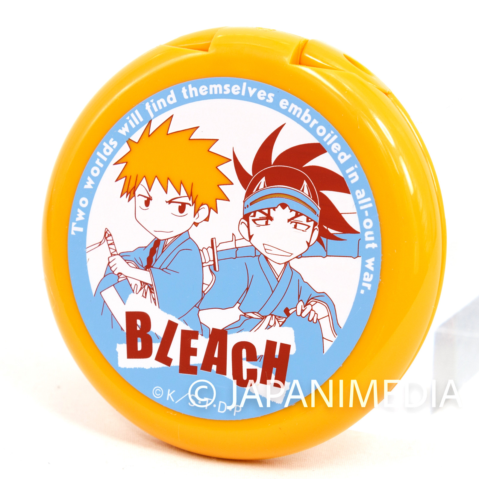 BLEACH Ichigo Kurosaki & Renji Abarai Folding Mirror w/Blush SHONEN JUMP