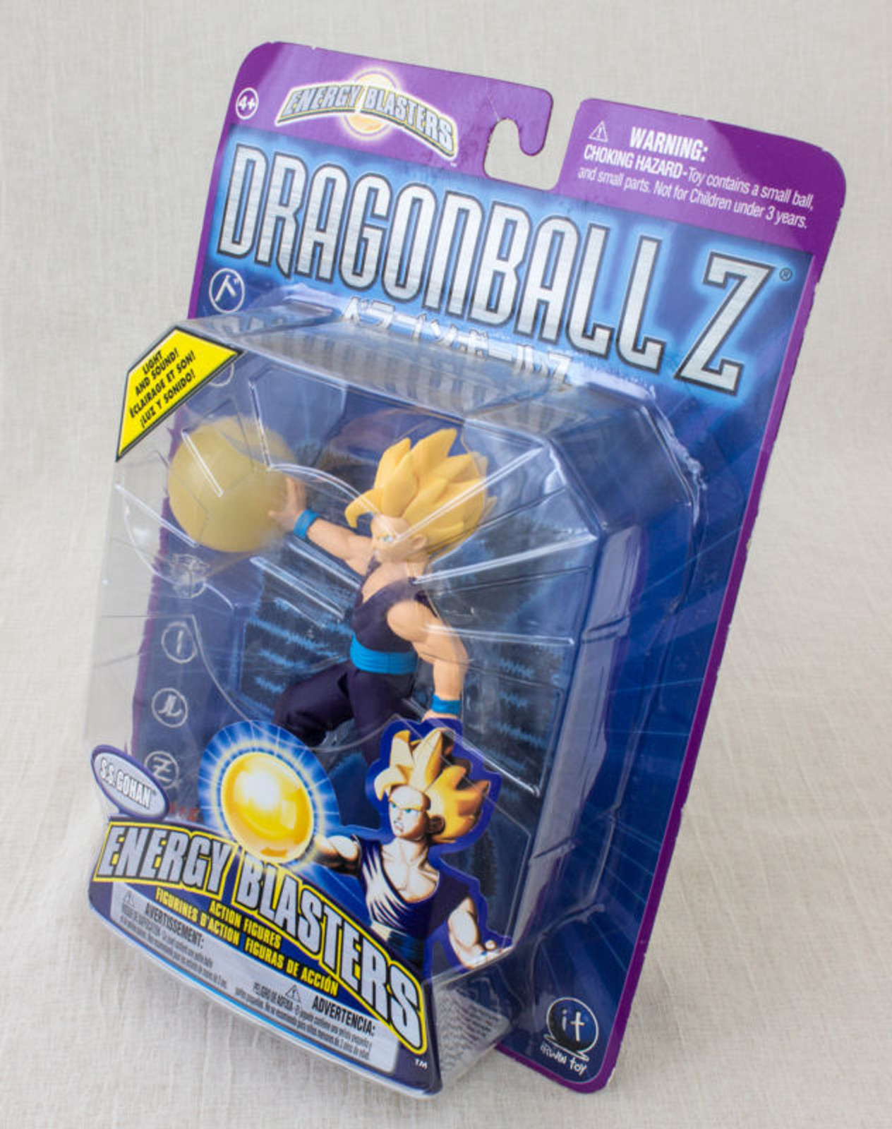 Dragon Ball Z S.S. Gohan Figure Energy Blasters Irwin Funimation JAPAN ANIME