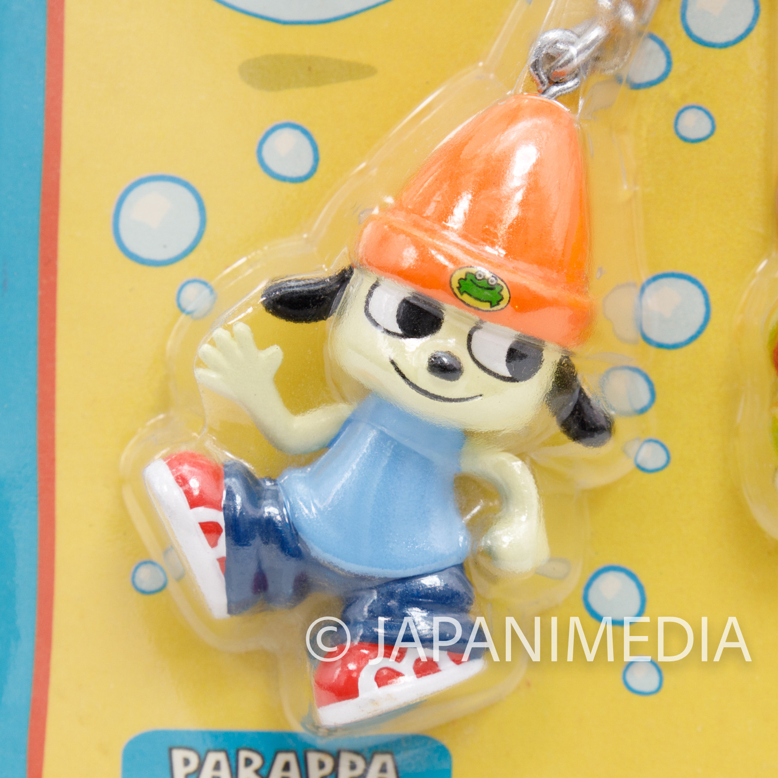 Parappa The Rapper Pinto Uee Triple Character Figure Key Chain JAPAN GAME