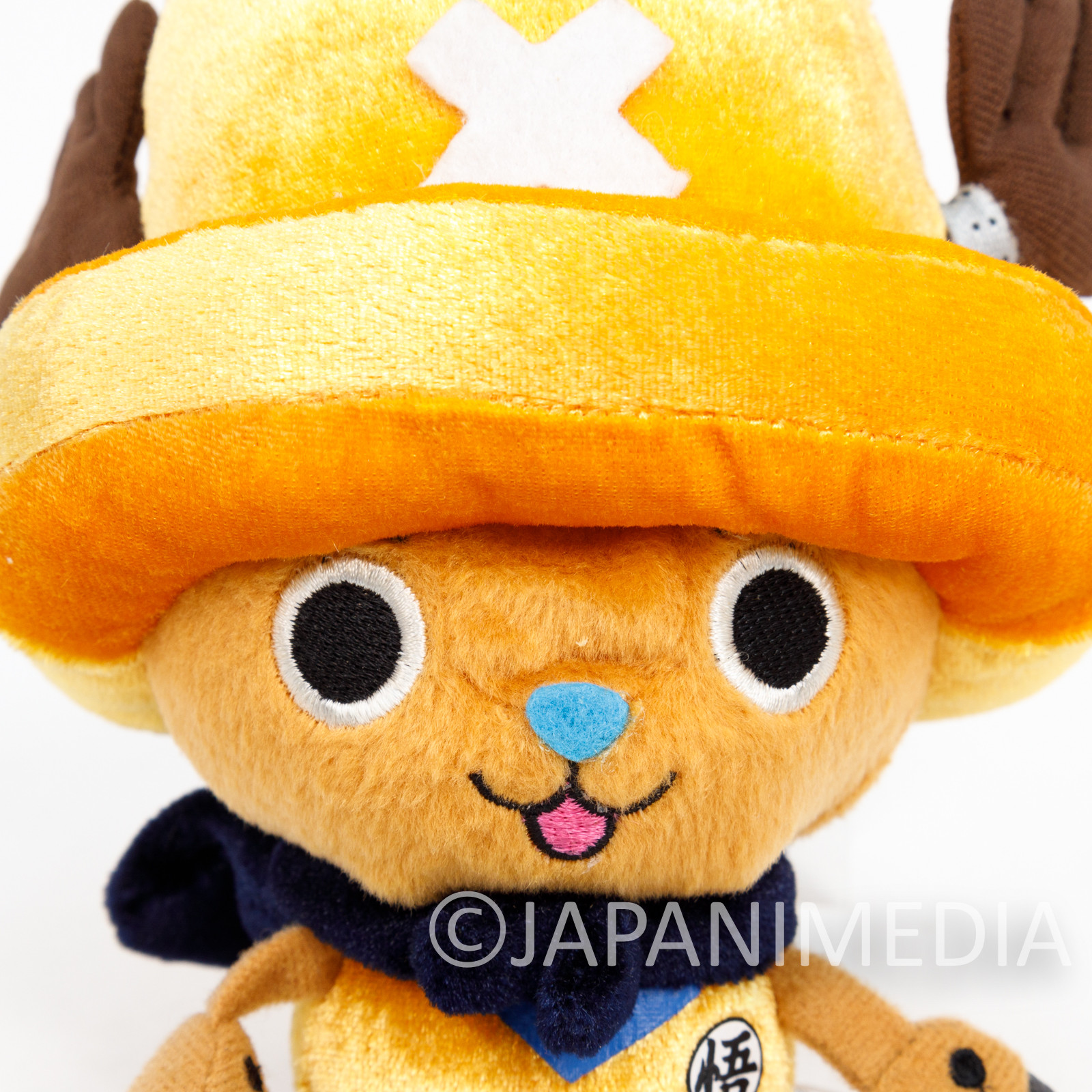 Dragon Ball Z x ONE PIECE Chopper Man x Son Gokou Plush Doll JAPAN 