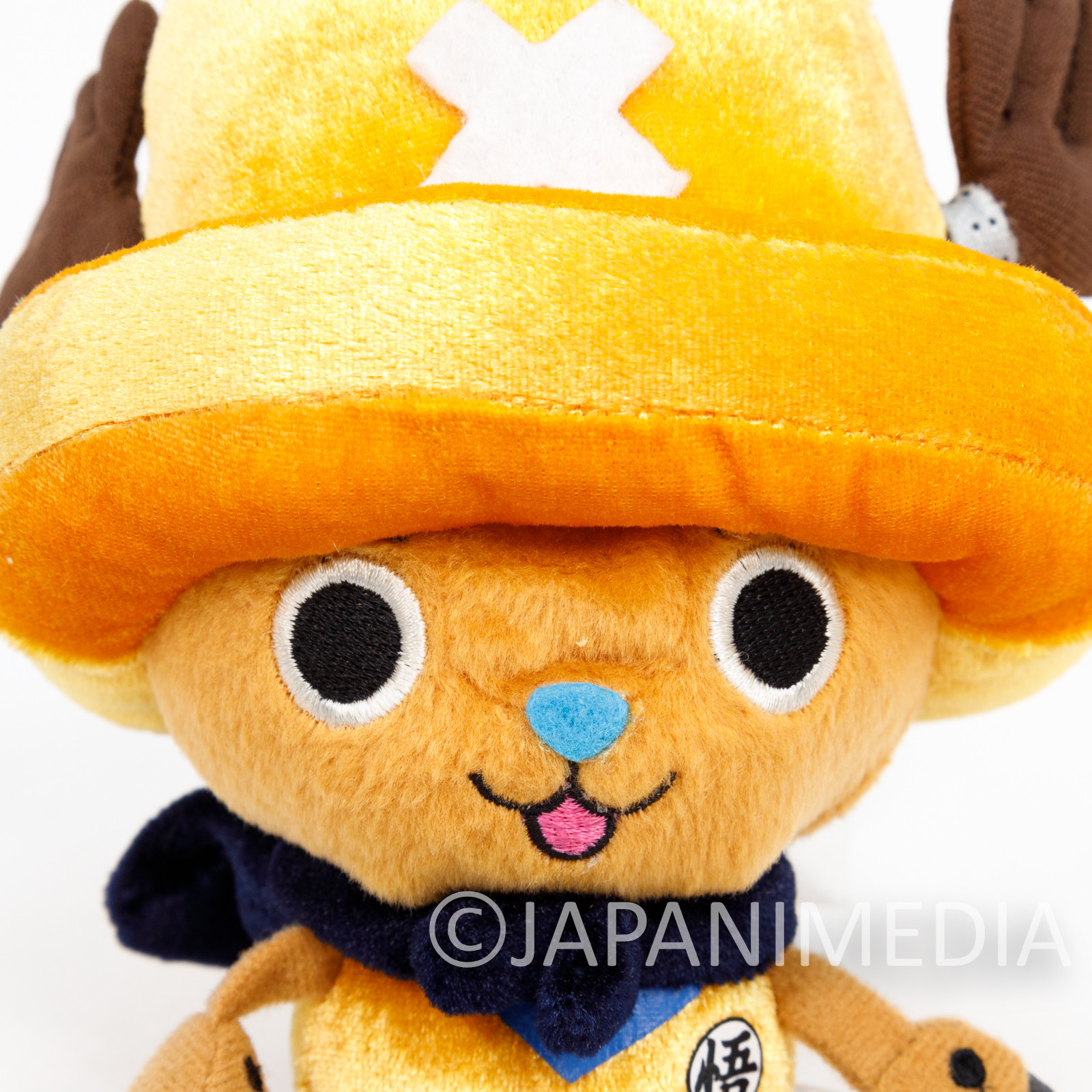 Dragon Ball Z x ONE PIECE Chopper Man x Son Gokou Plush Doll JAPAN ANIME
